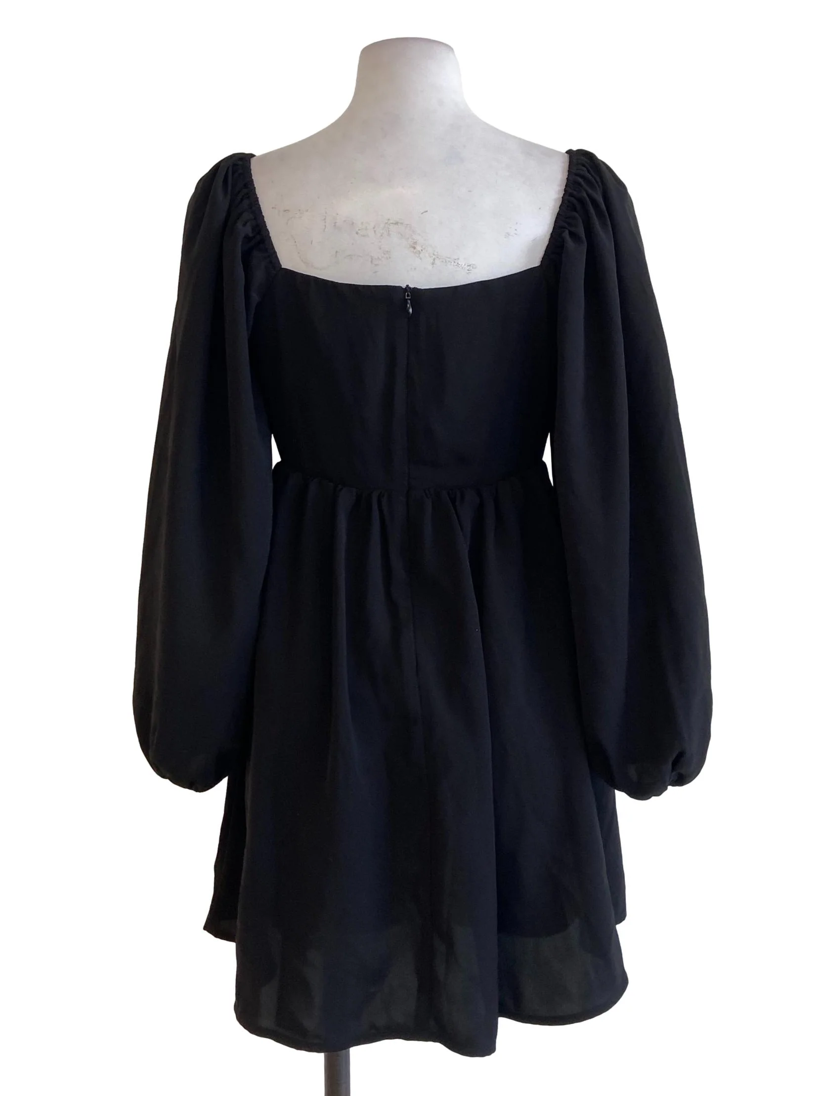 Black Juliet Corset Tent Dress - Image 2