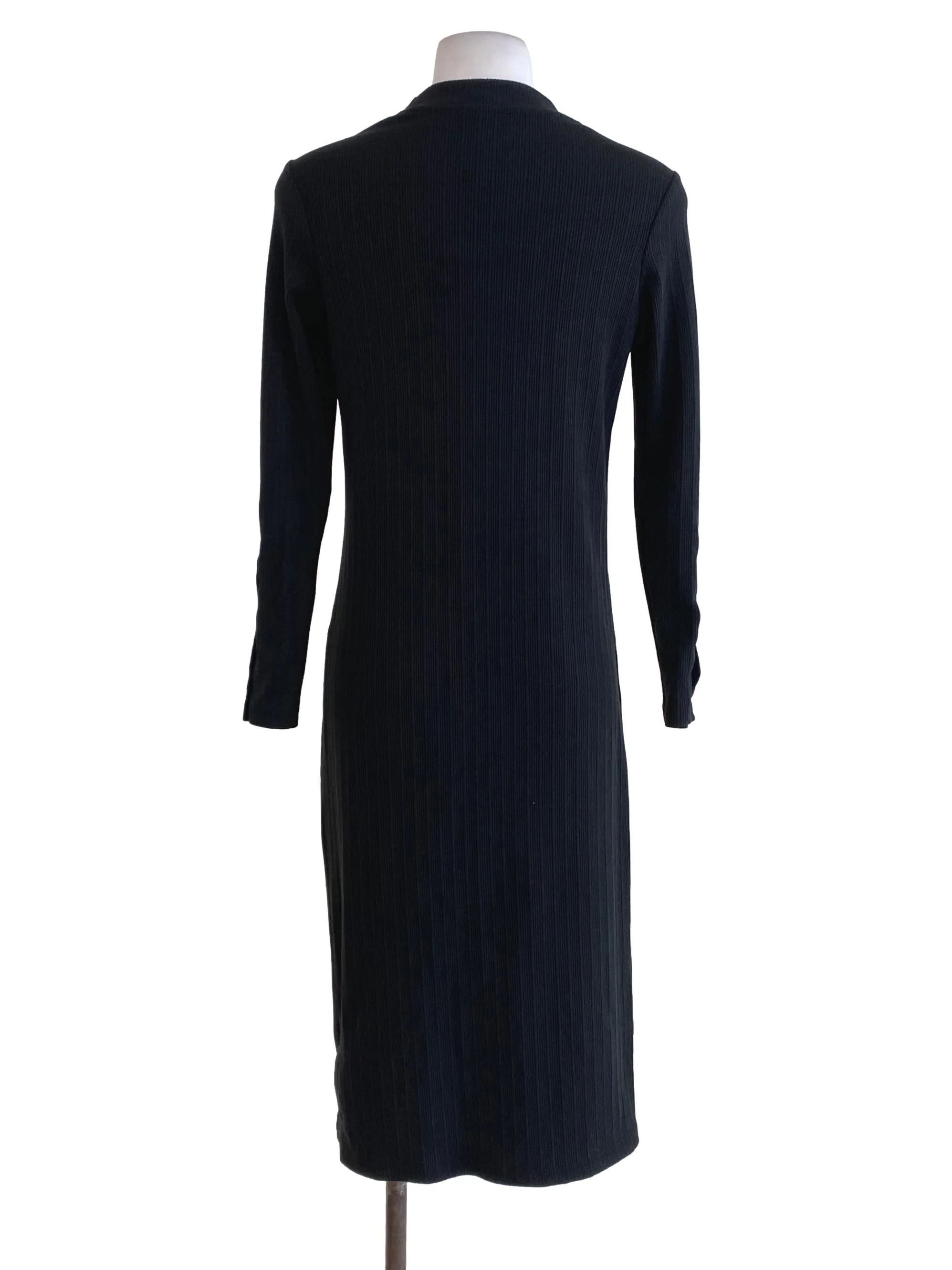 Black Knitted Dress - Image 2