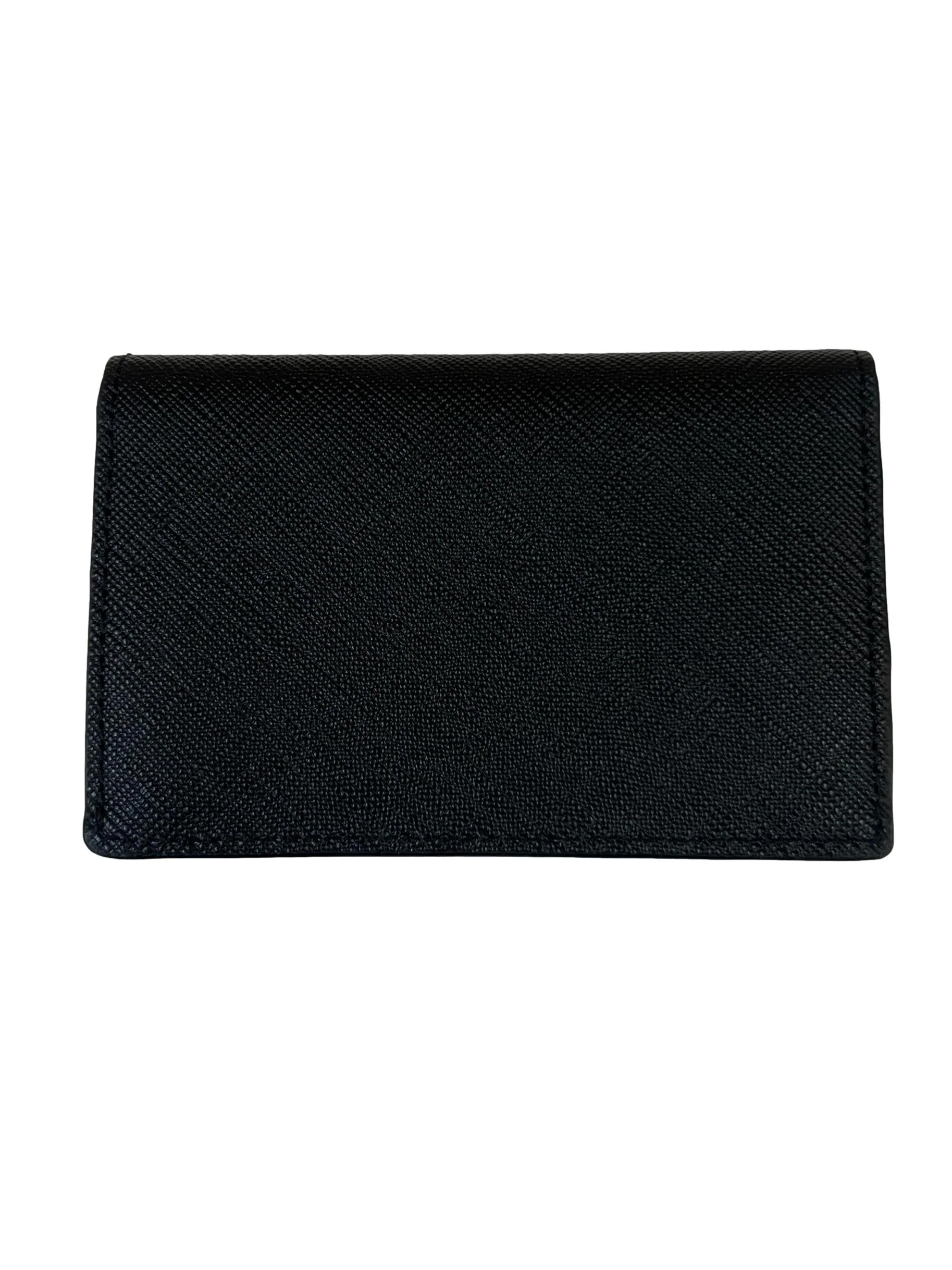 Black Leather Card Case - Image 2
