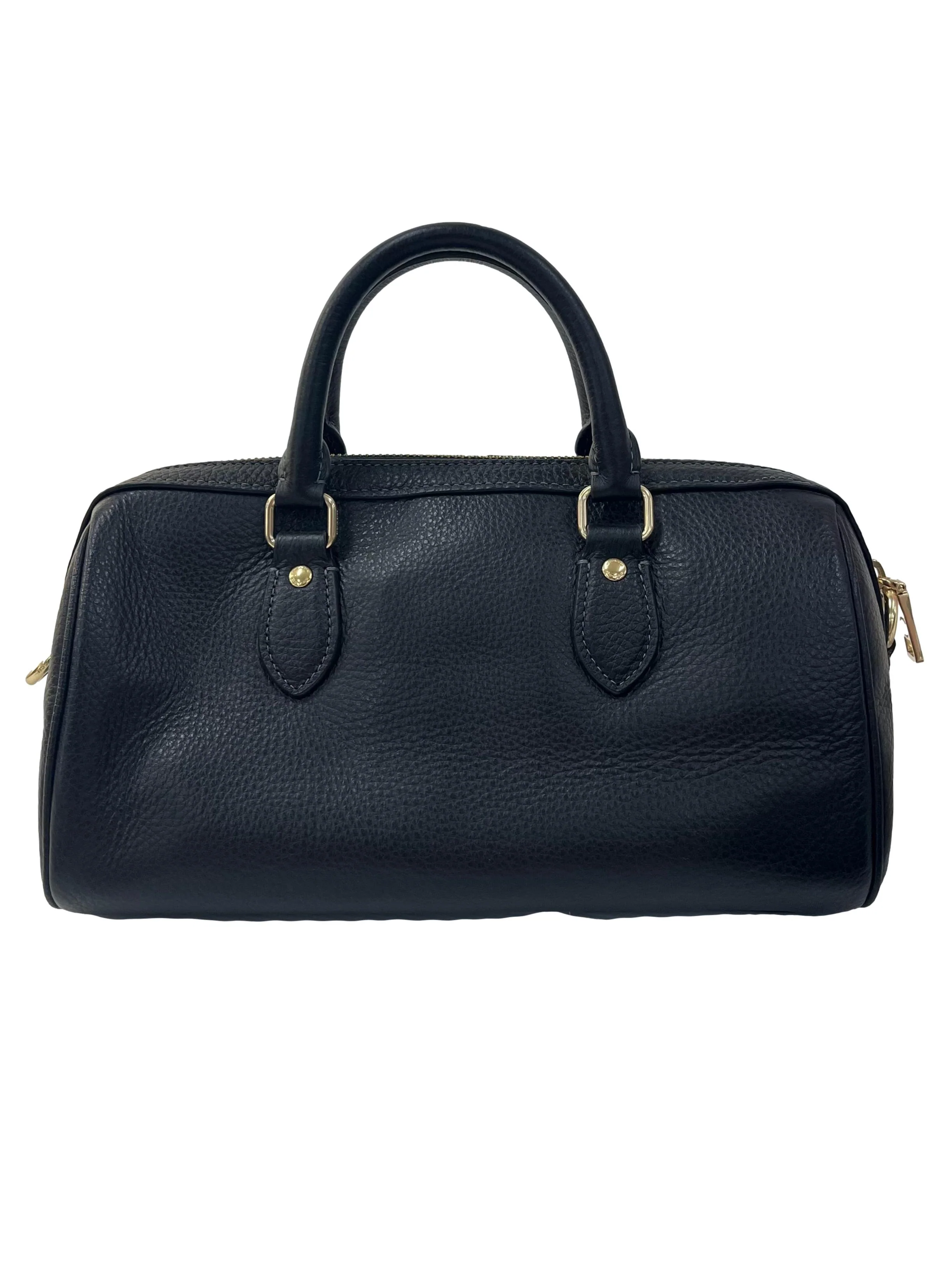 Black Leather Rowan Satchel CSN - Image 2