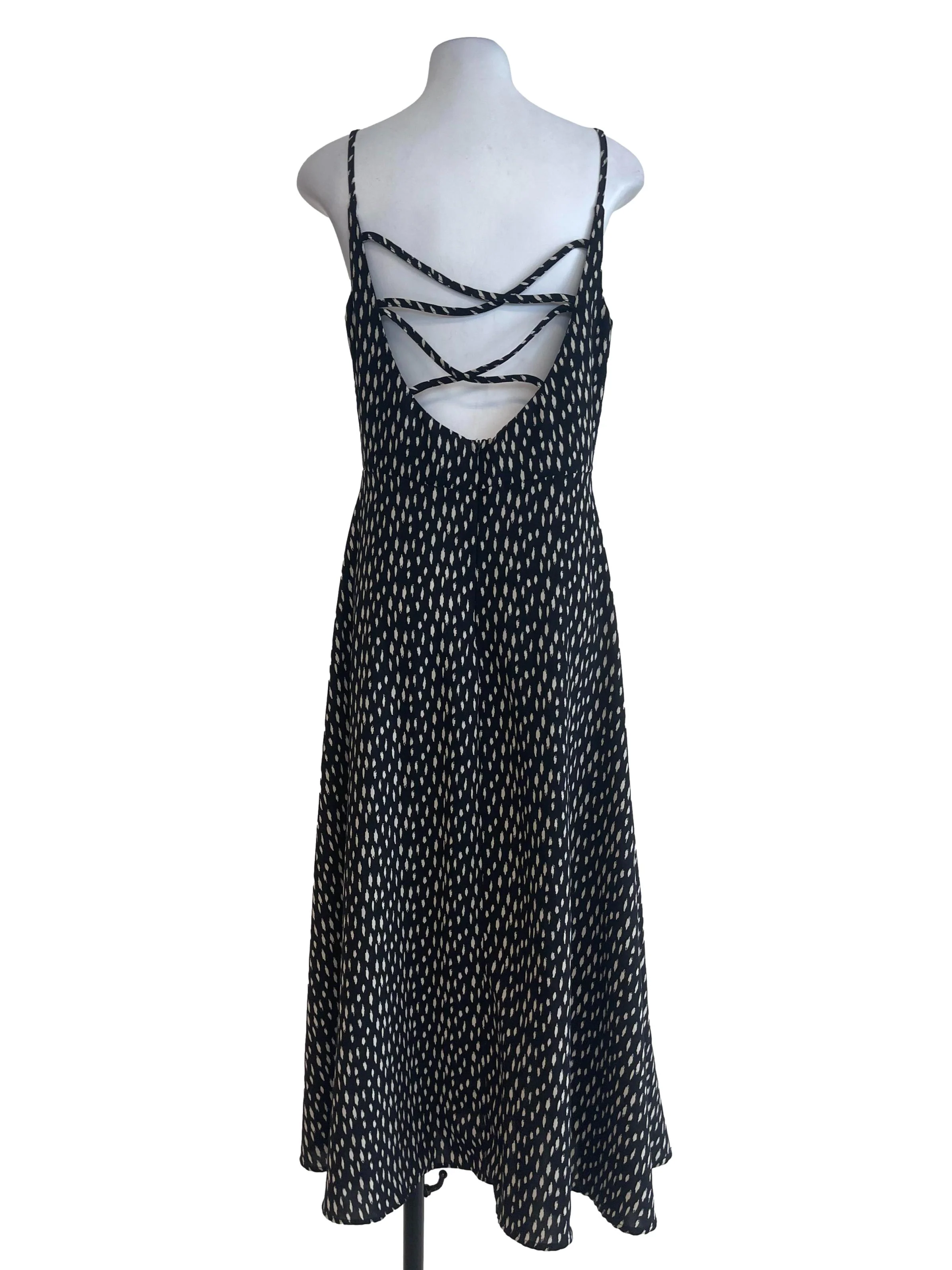 Black Leopard Long Dress - Image 2