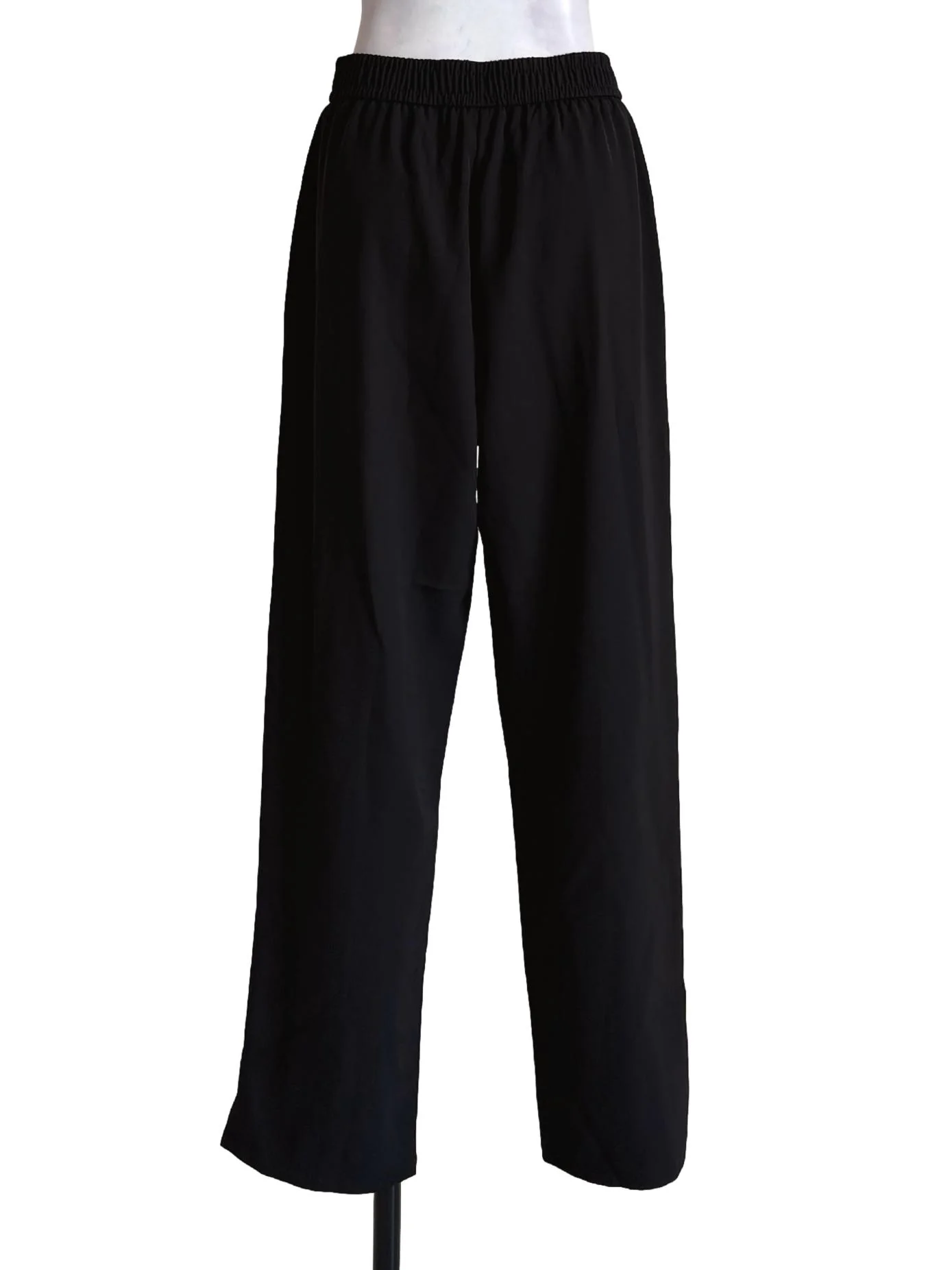 Black Lined Pants - Image 2