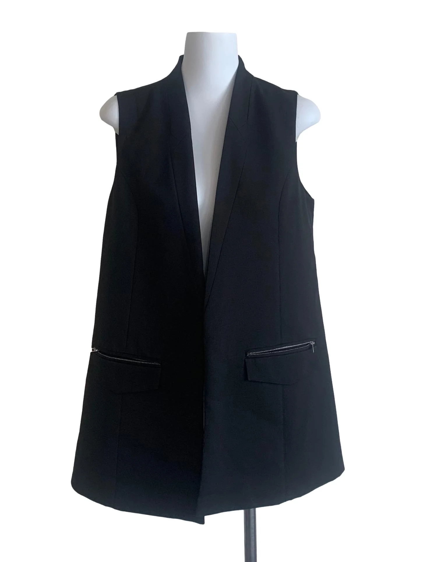 Black Long Cardigan