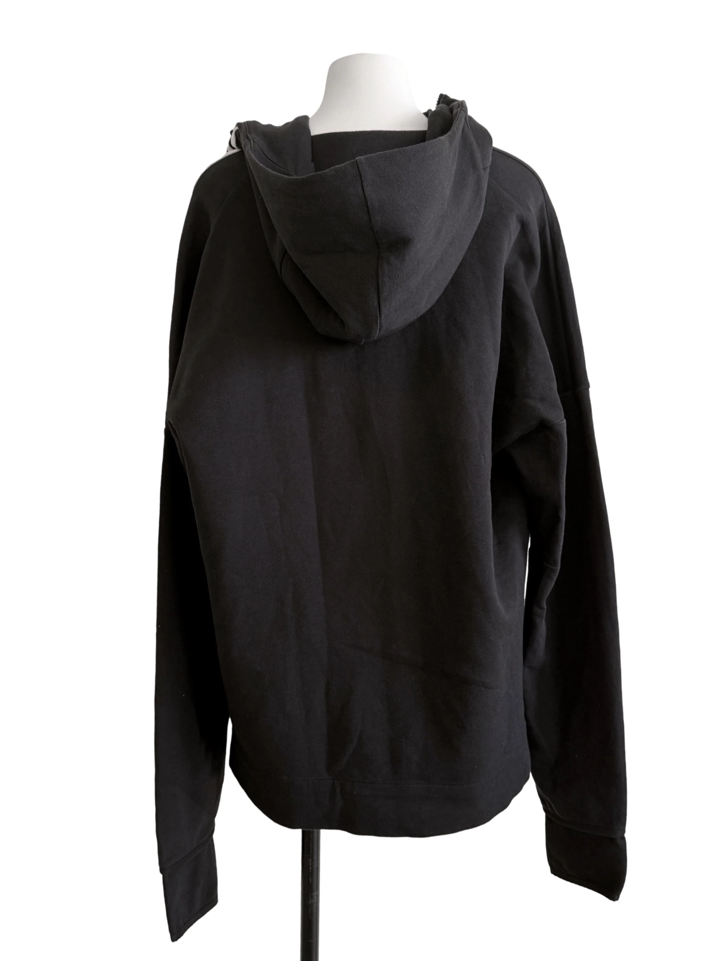 Black Long Sleeve Hoodie - Image 2