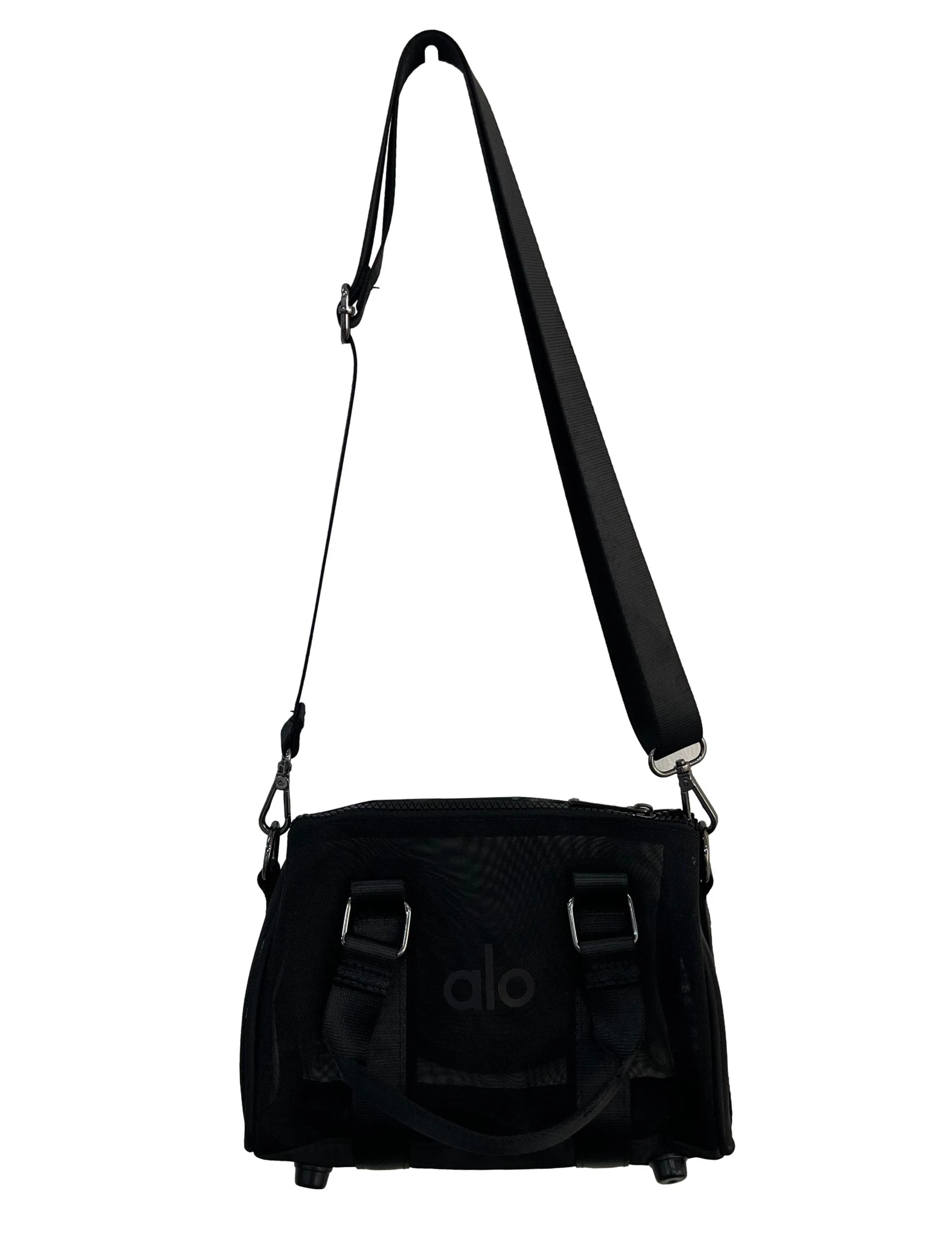 Black Mini Sheer Duffle