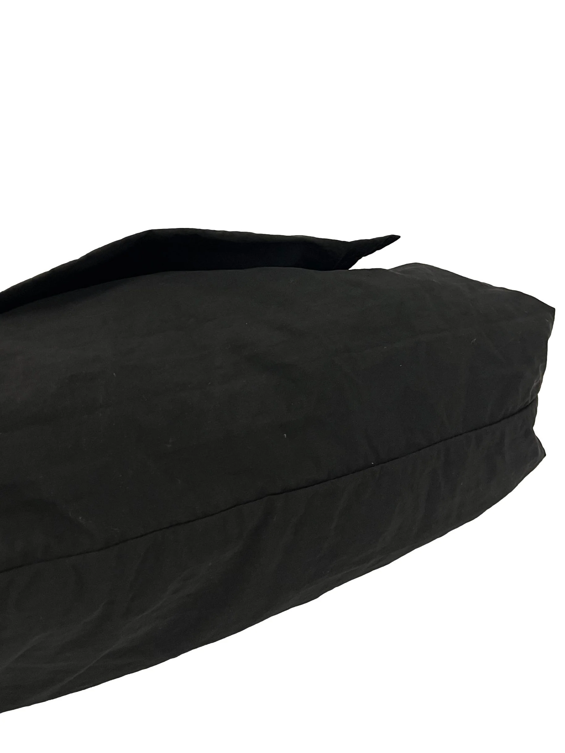 Black Nylon Dumpling Bag - Image 5