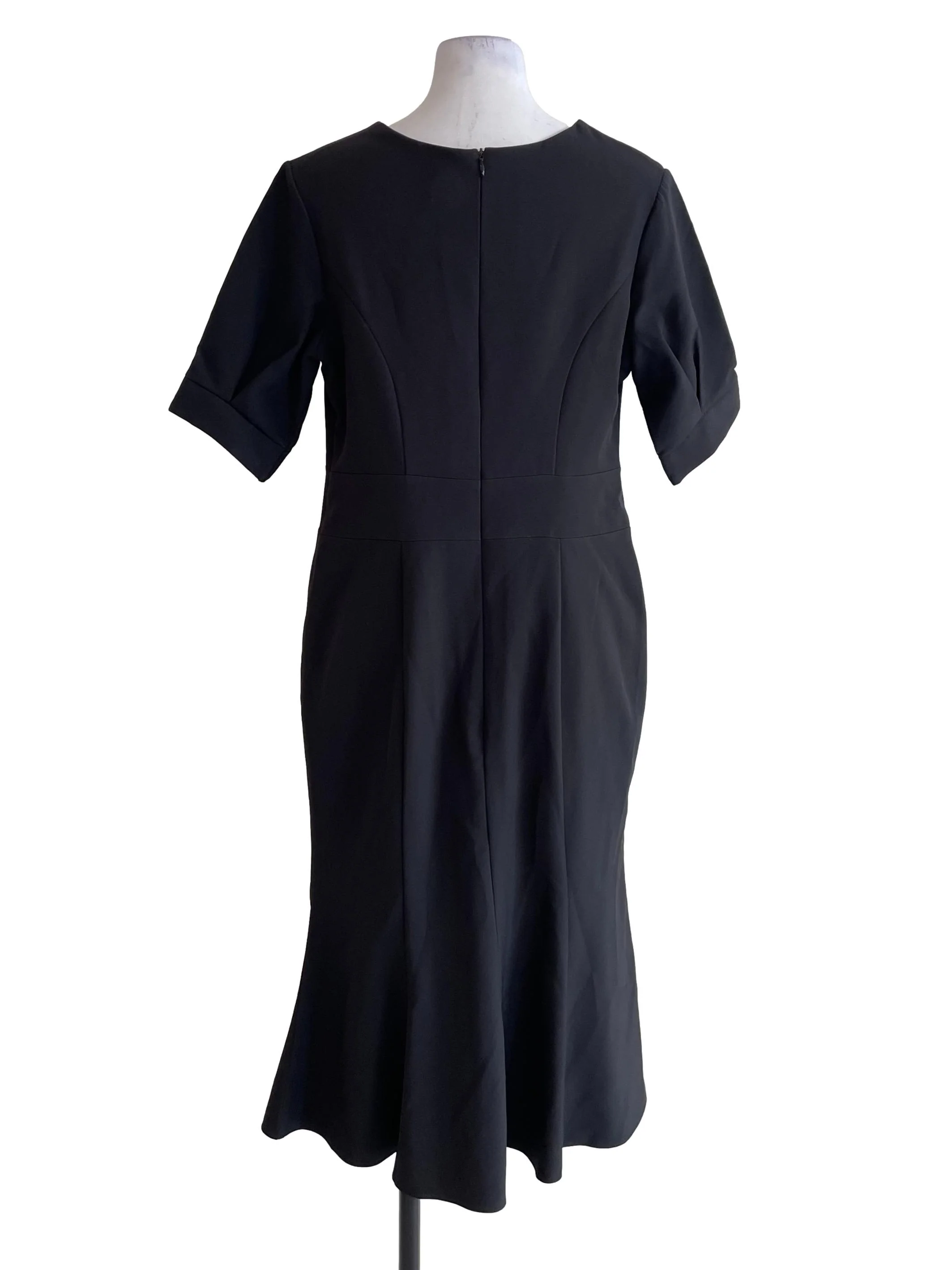 Black Panelled Dress - Image 2