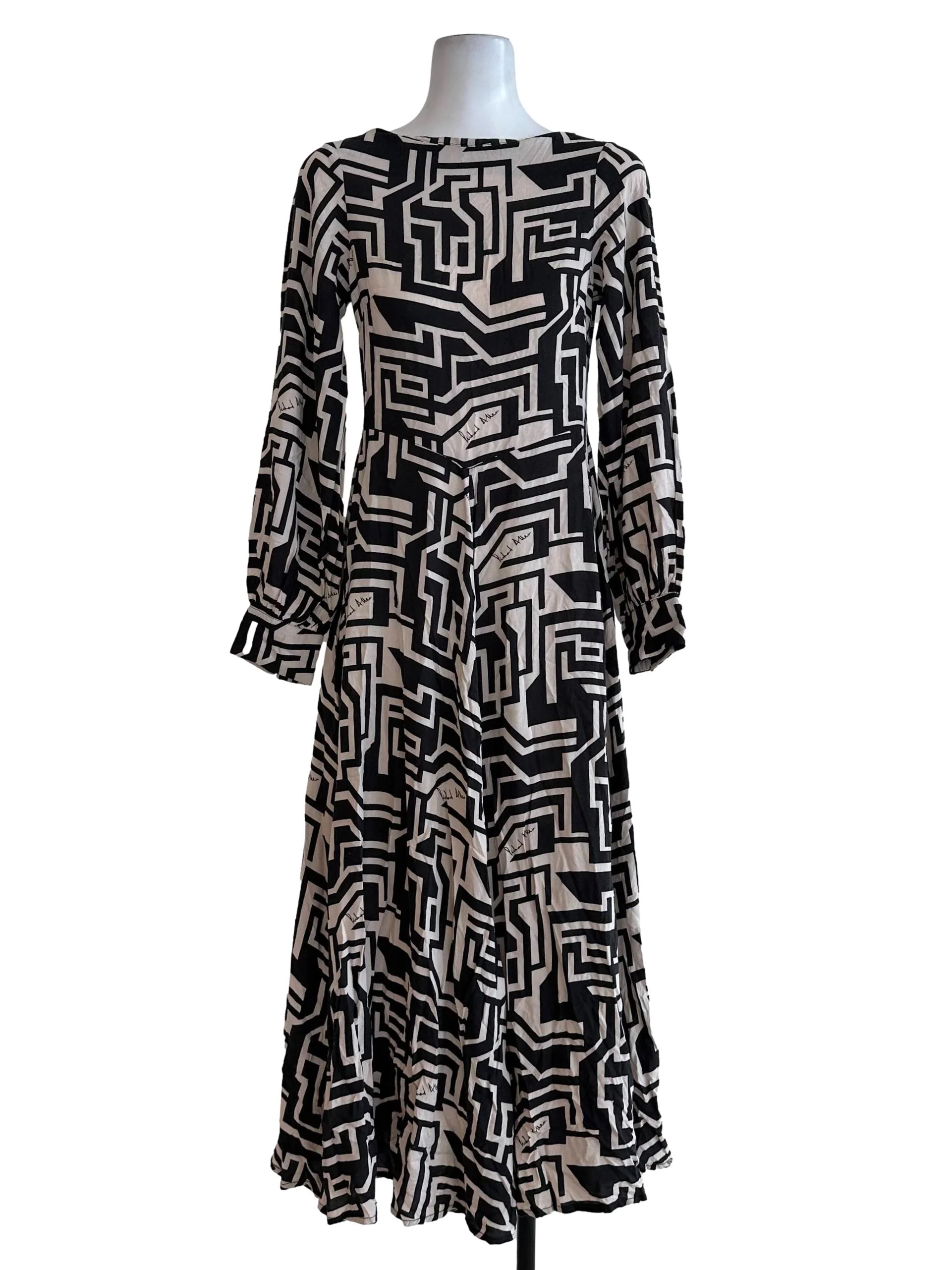 Black Pattern Dress