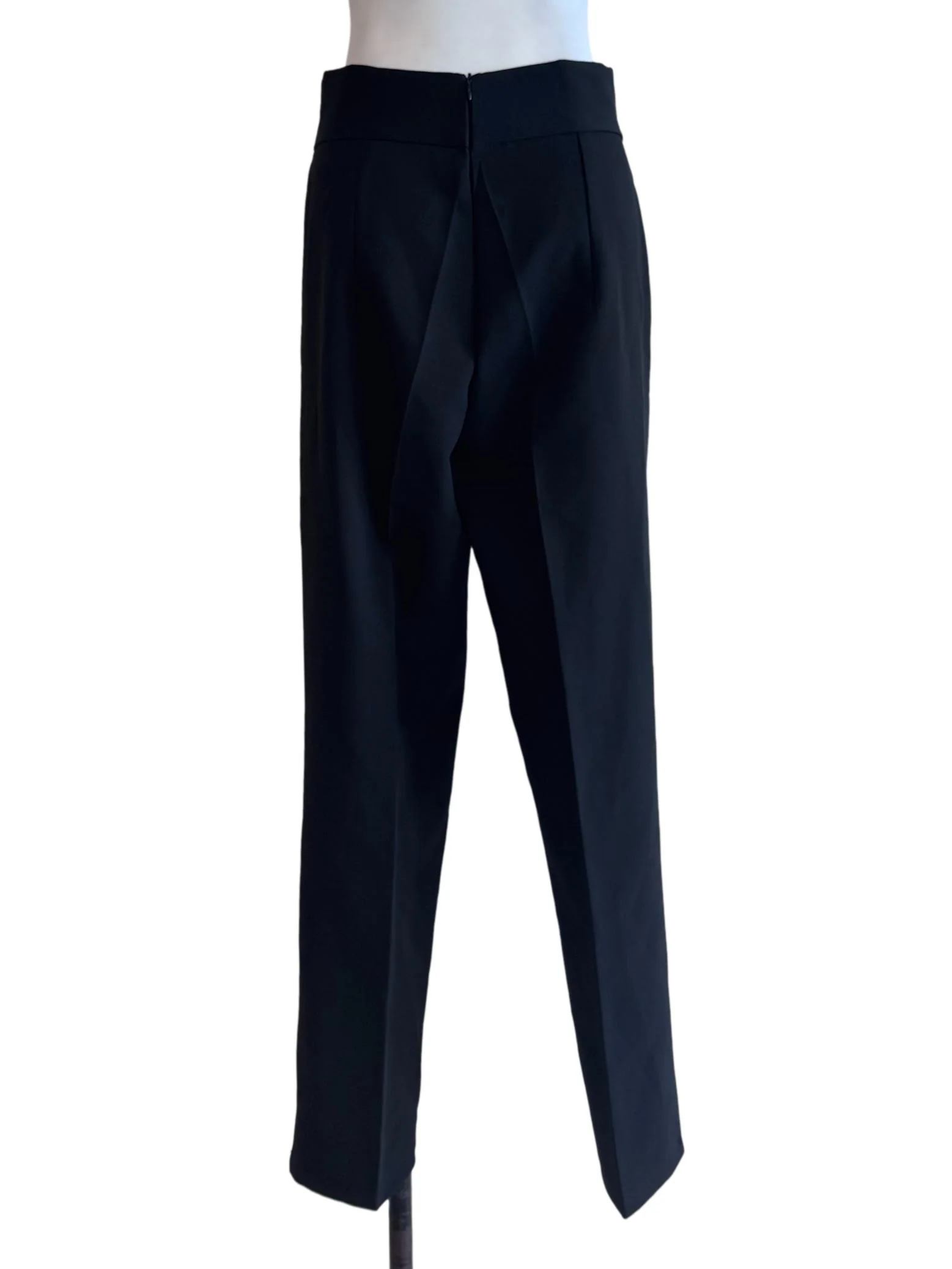 Black Plain Casual Slack - Image 2
