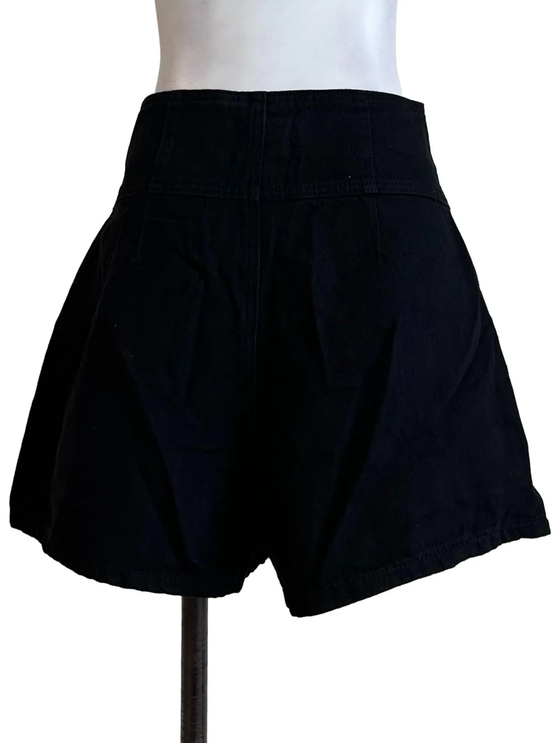 Black Plain Short - Image 2