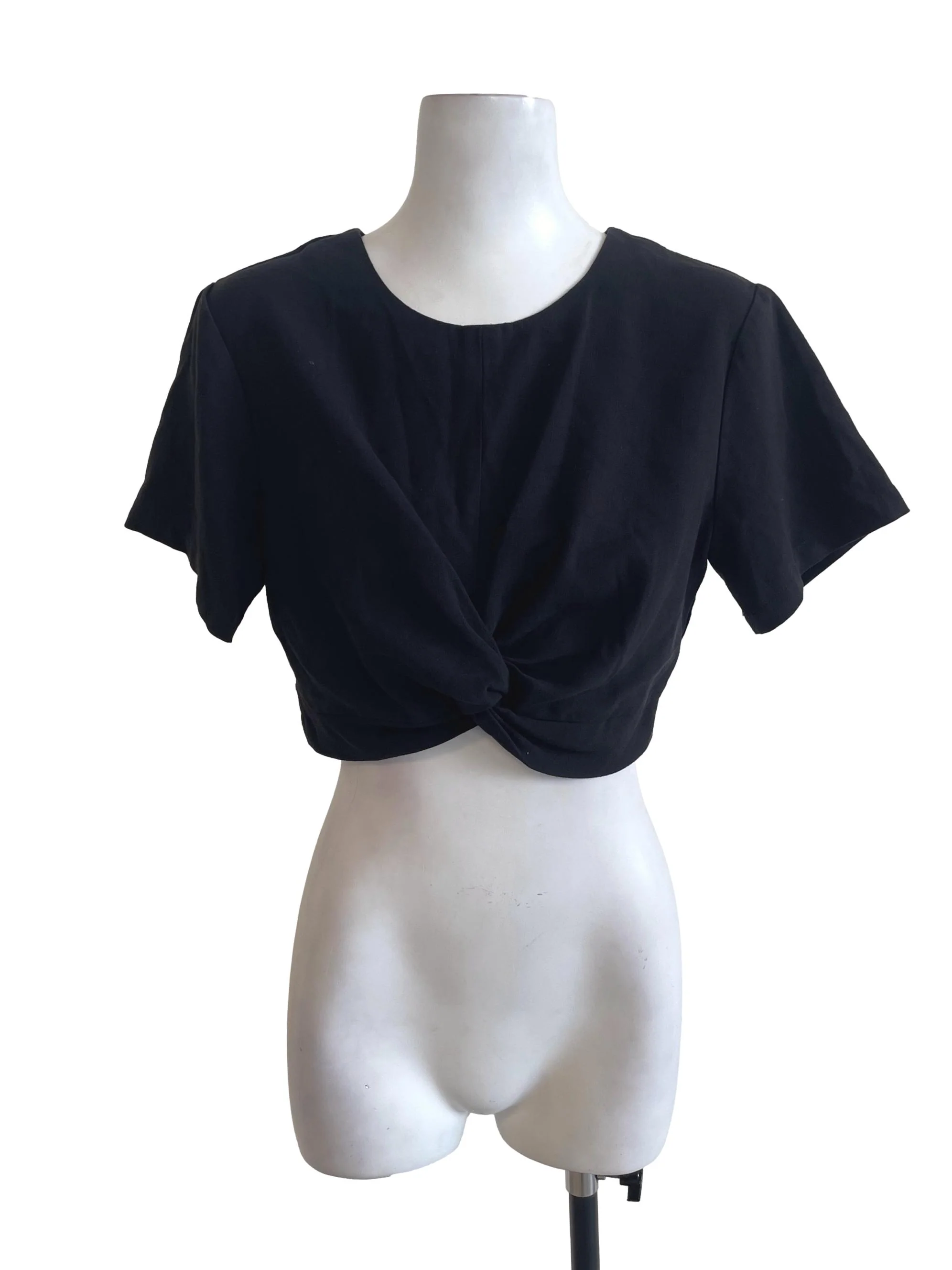 Black Plain Top