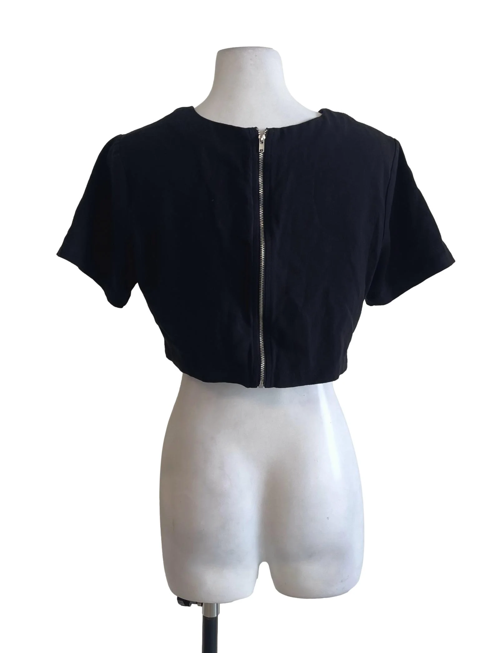 Black Plain Top - Image 2