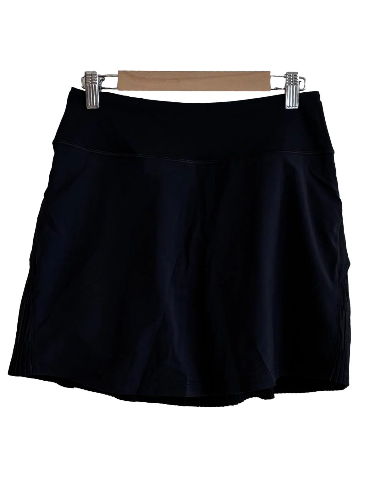 Black Pleated Tennis Skirt