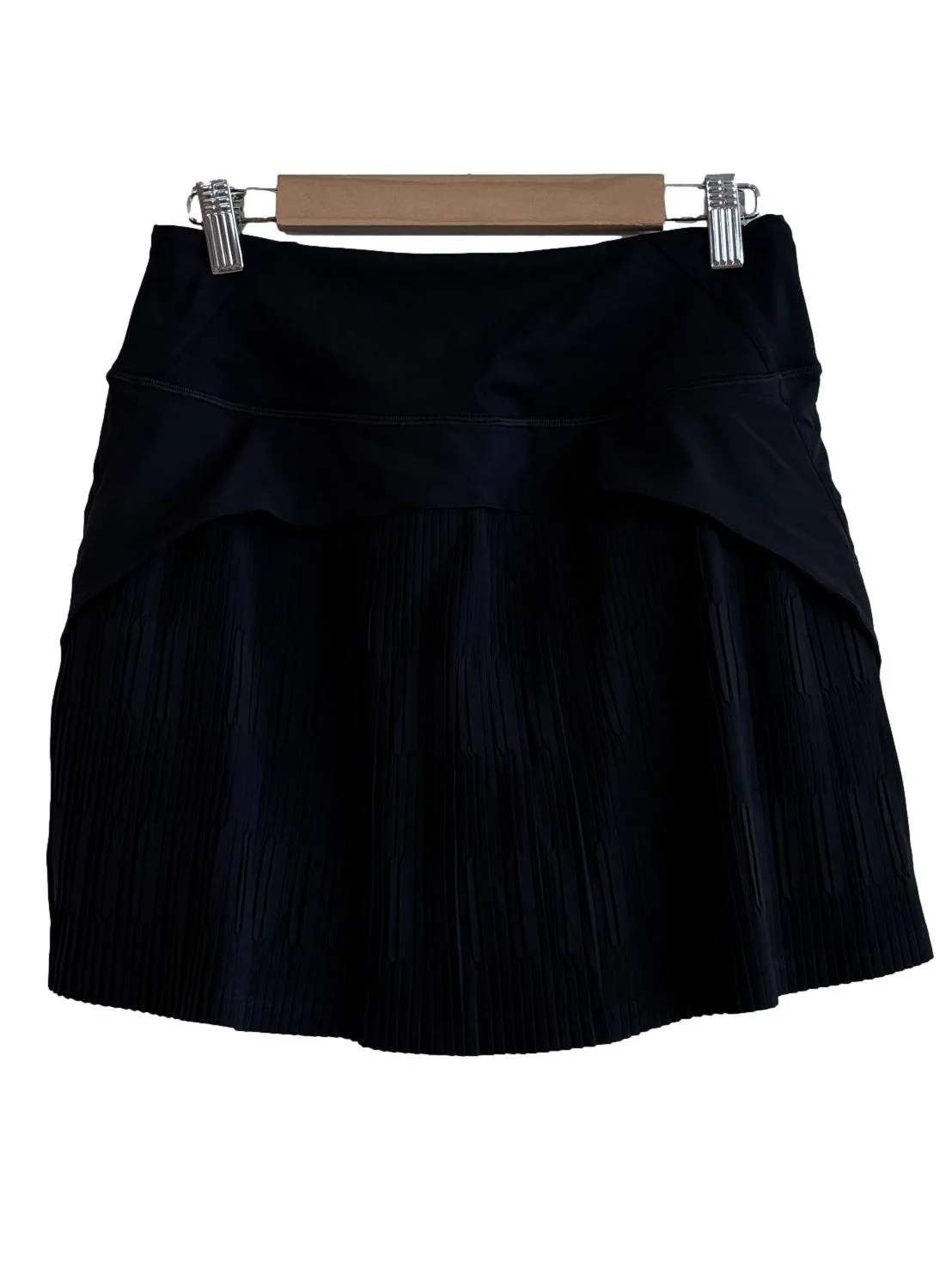 Black Pleated Tennis Skirt - Image 2