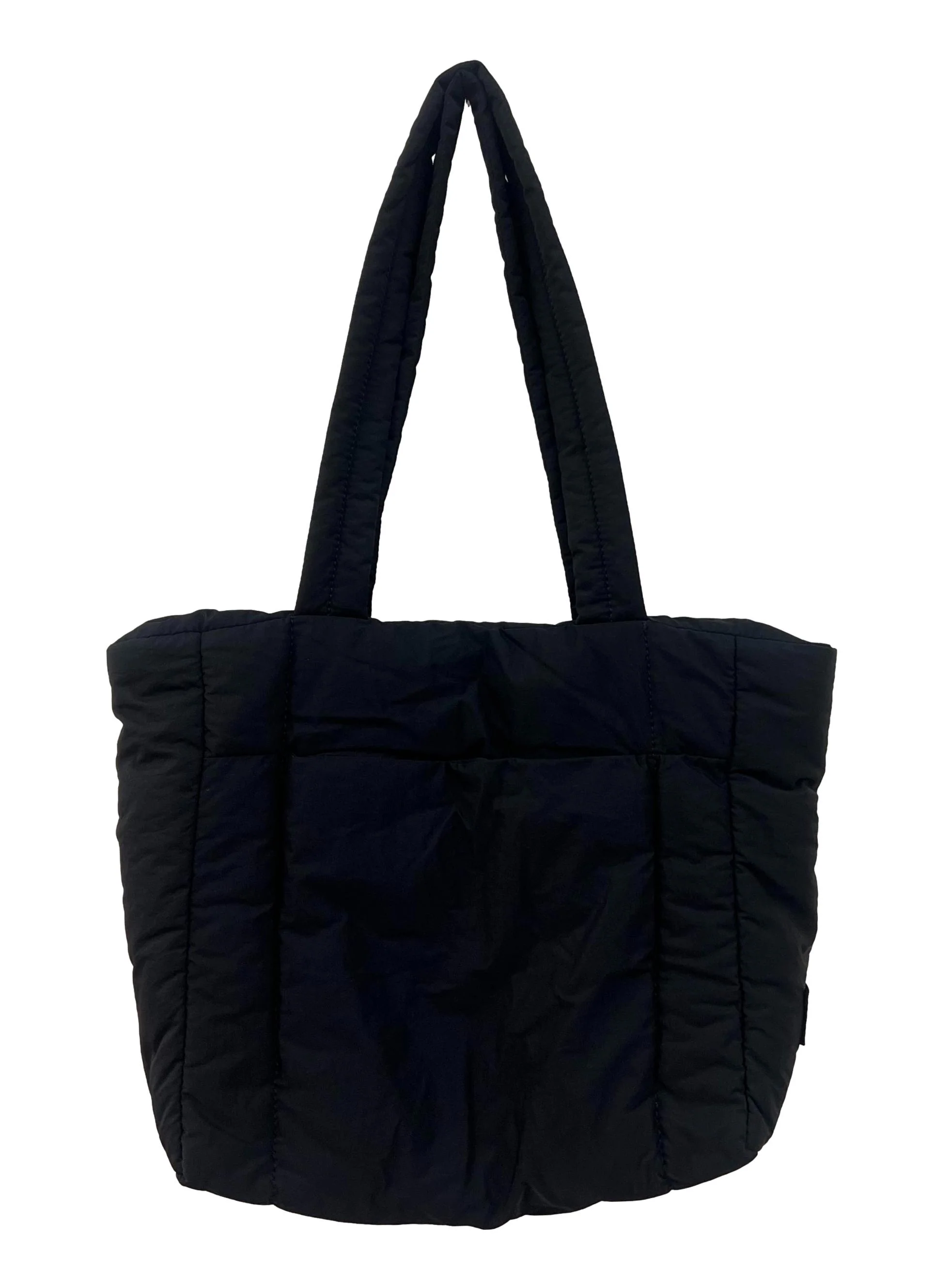 Black Puffer Shopper - Image 2