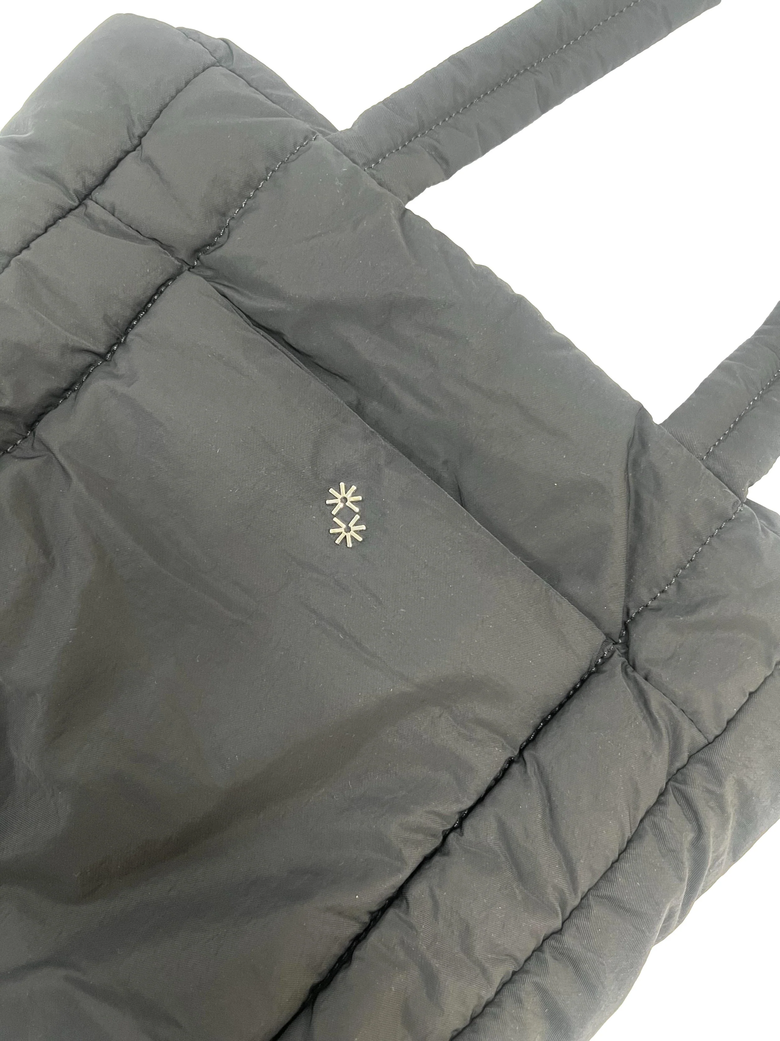 Black Puffer Shopper - Image 4