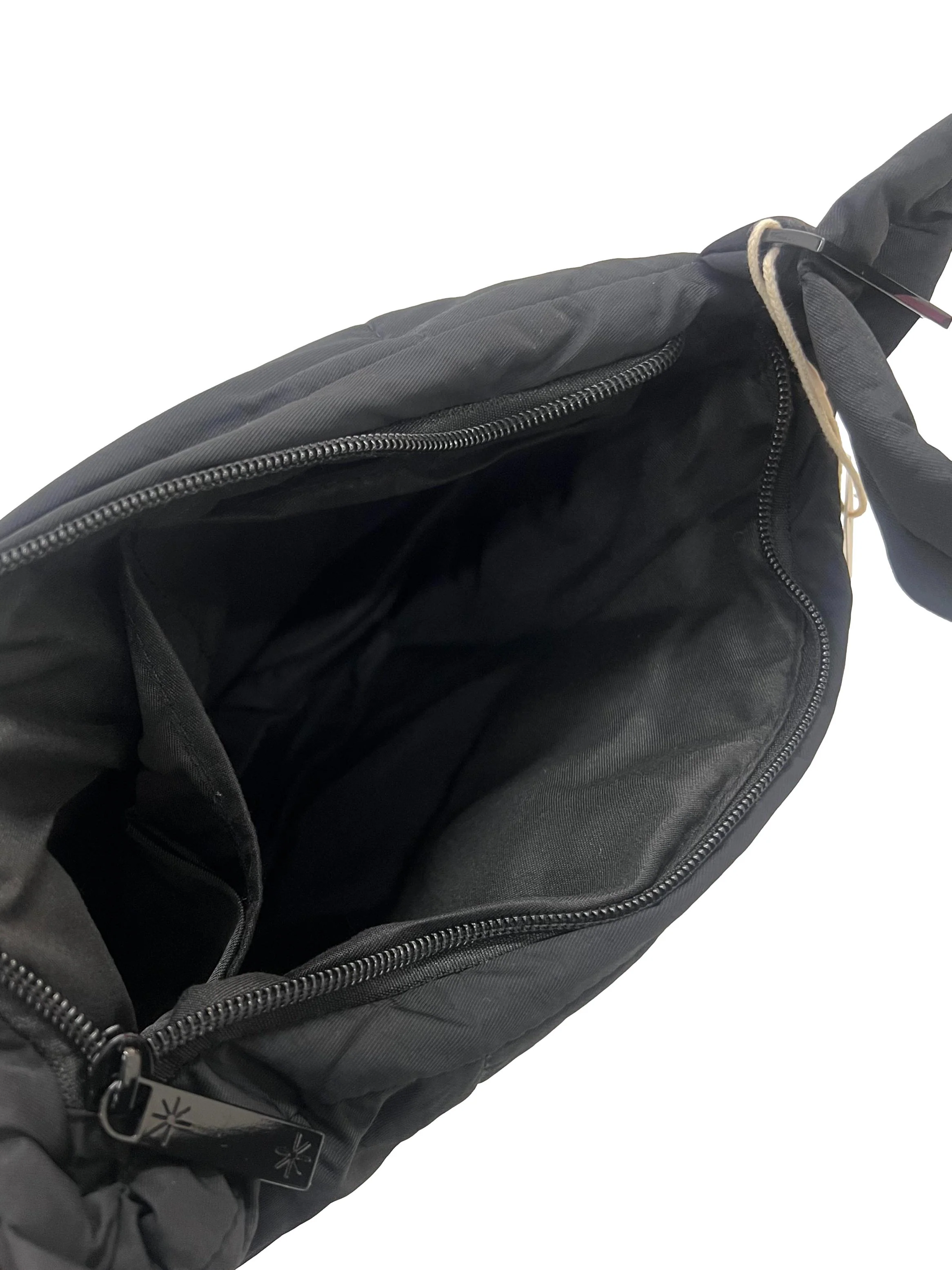 Black Puffer Sling Bag - Image 3