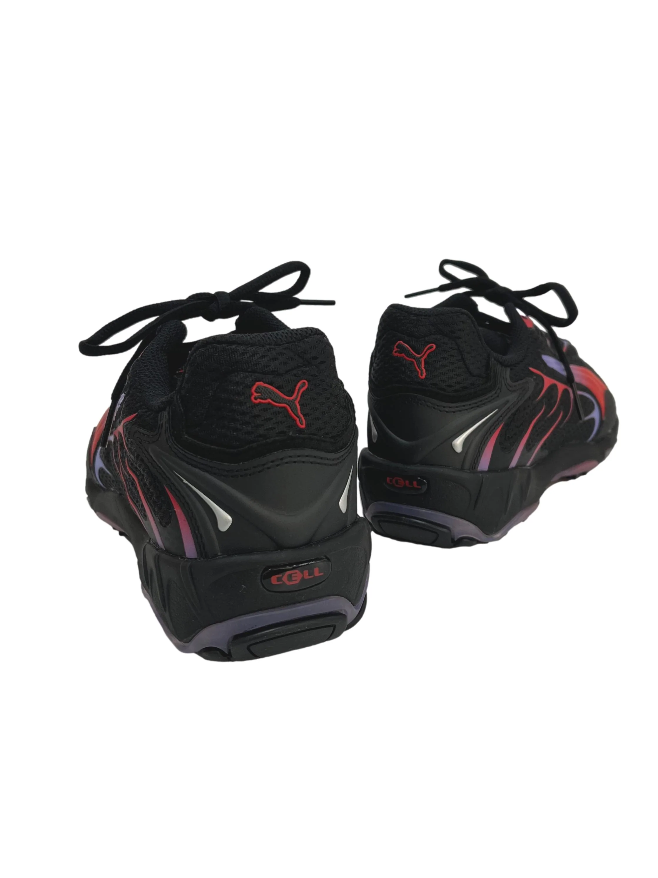 Black Red Inhale Sneakers - Image 3