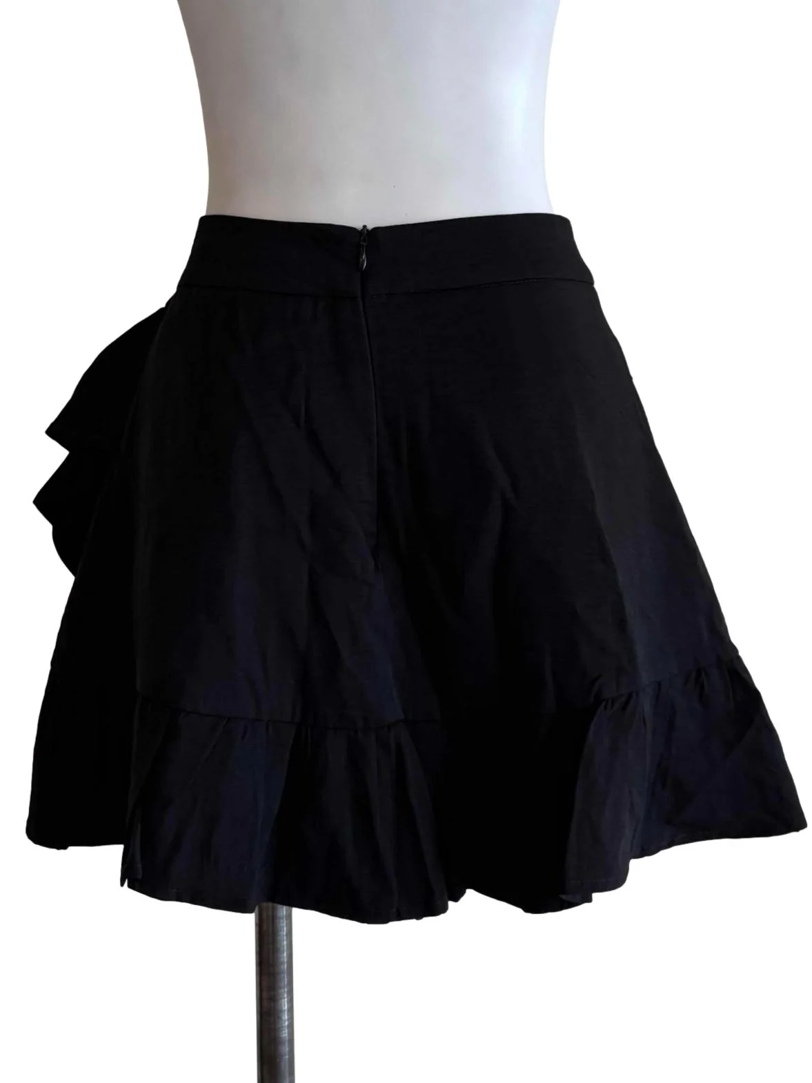 Black Ruffle Skort - Image 2