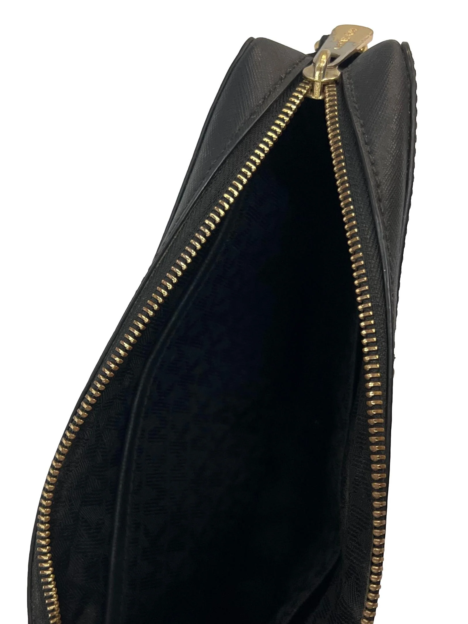 Black Saffiano Leather Crossbody Bag - Image 3