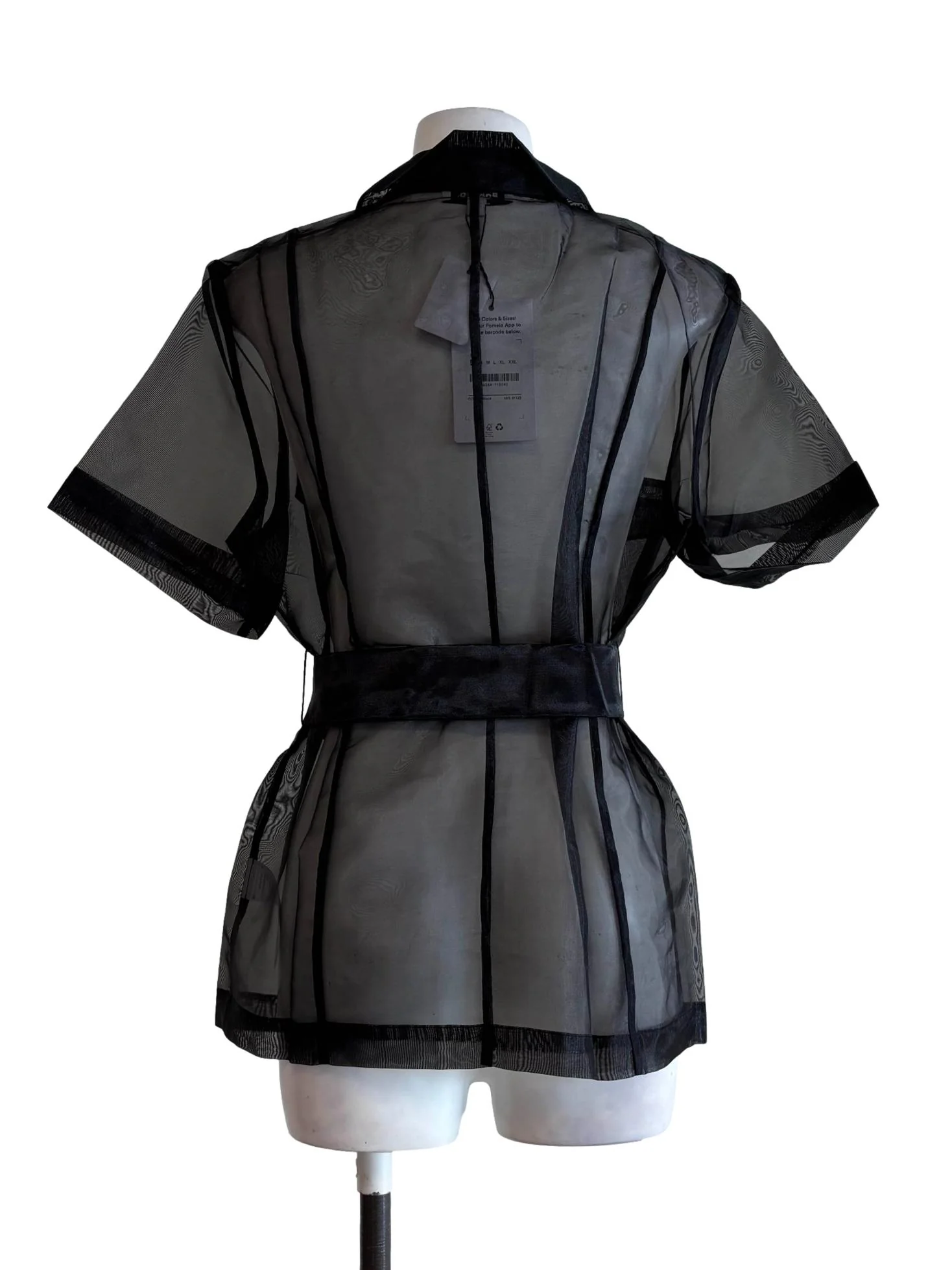 Black Sheer Blazer - Image 2