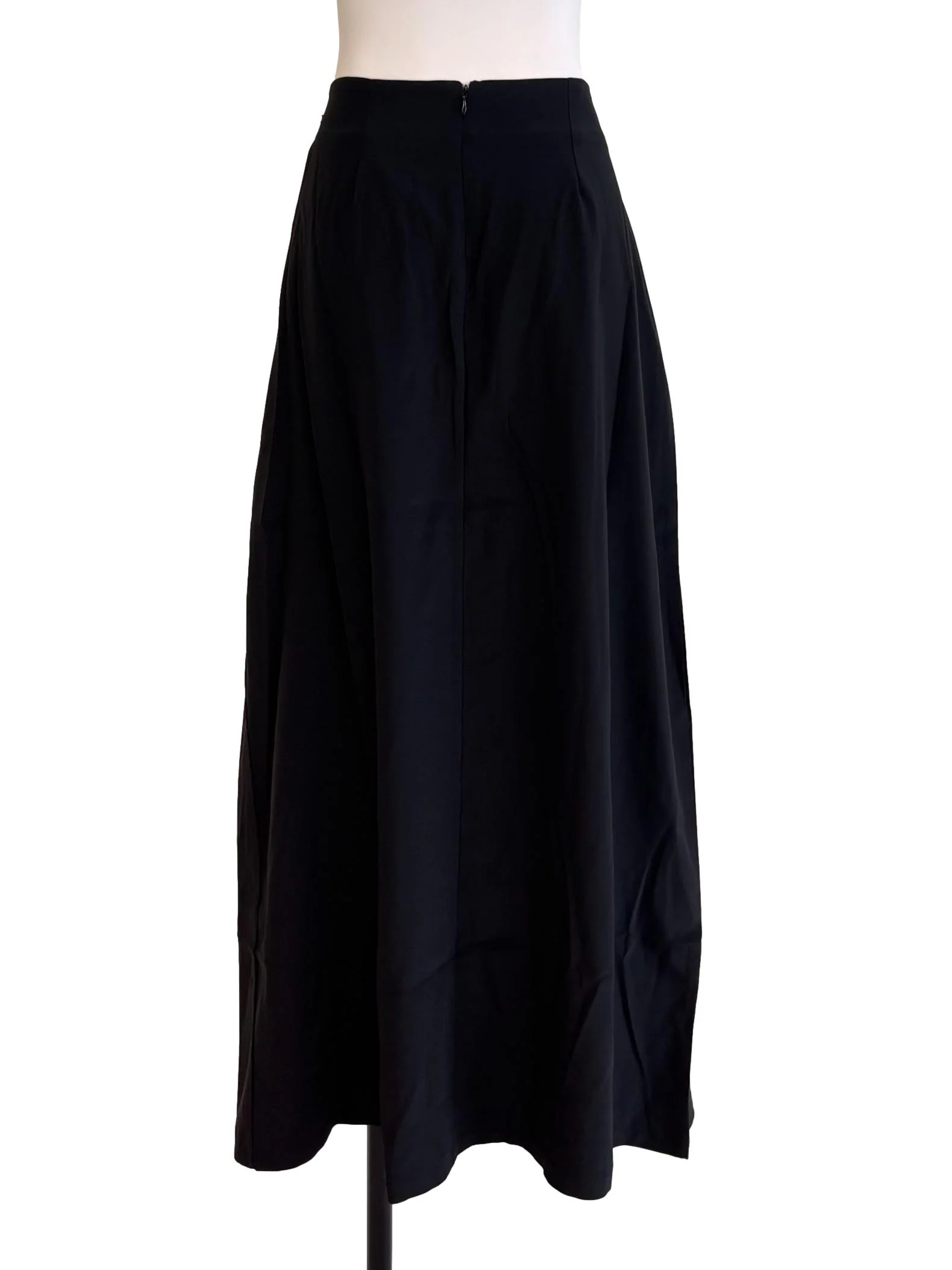 Black Side Tie Skirt - Image 2