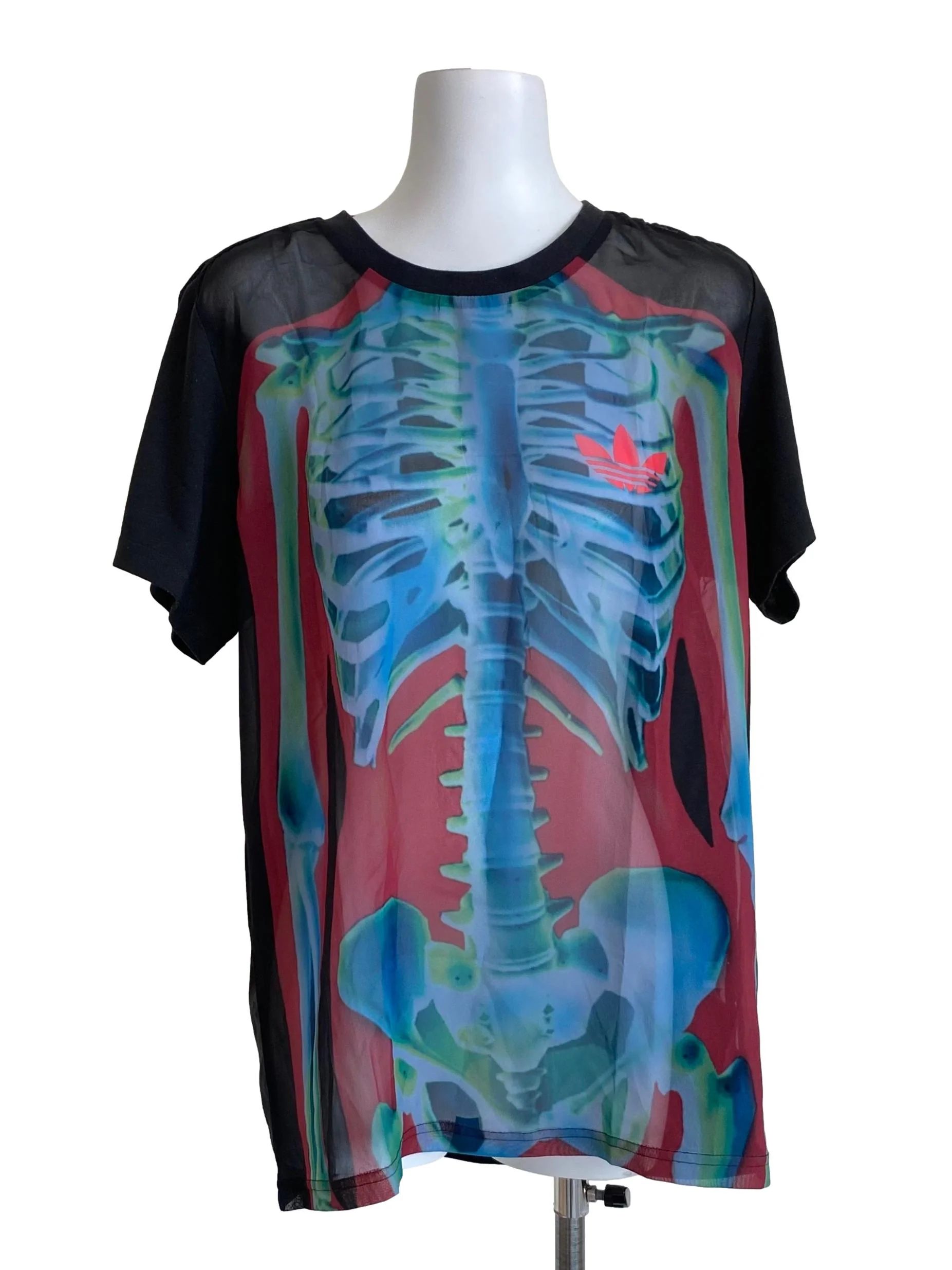 Black Skeleton Graphic Tee