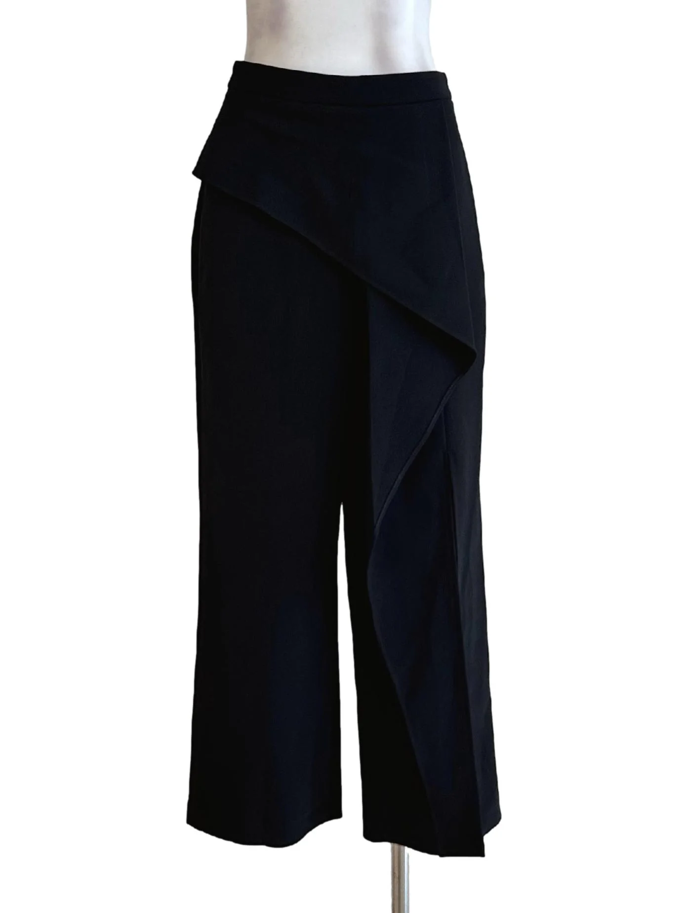 Black Slits Palazzo Pants