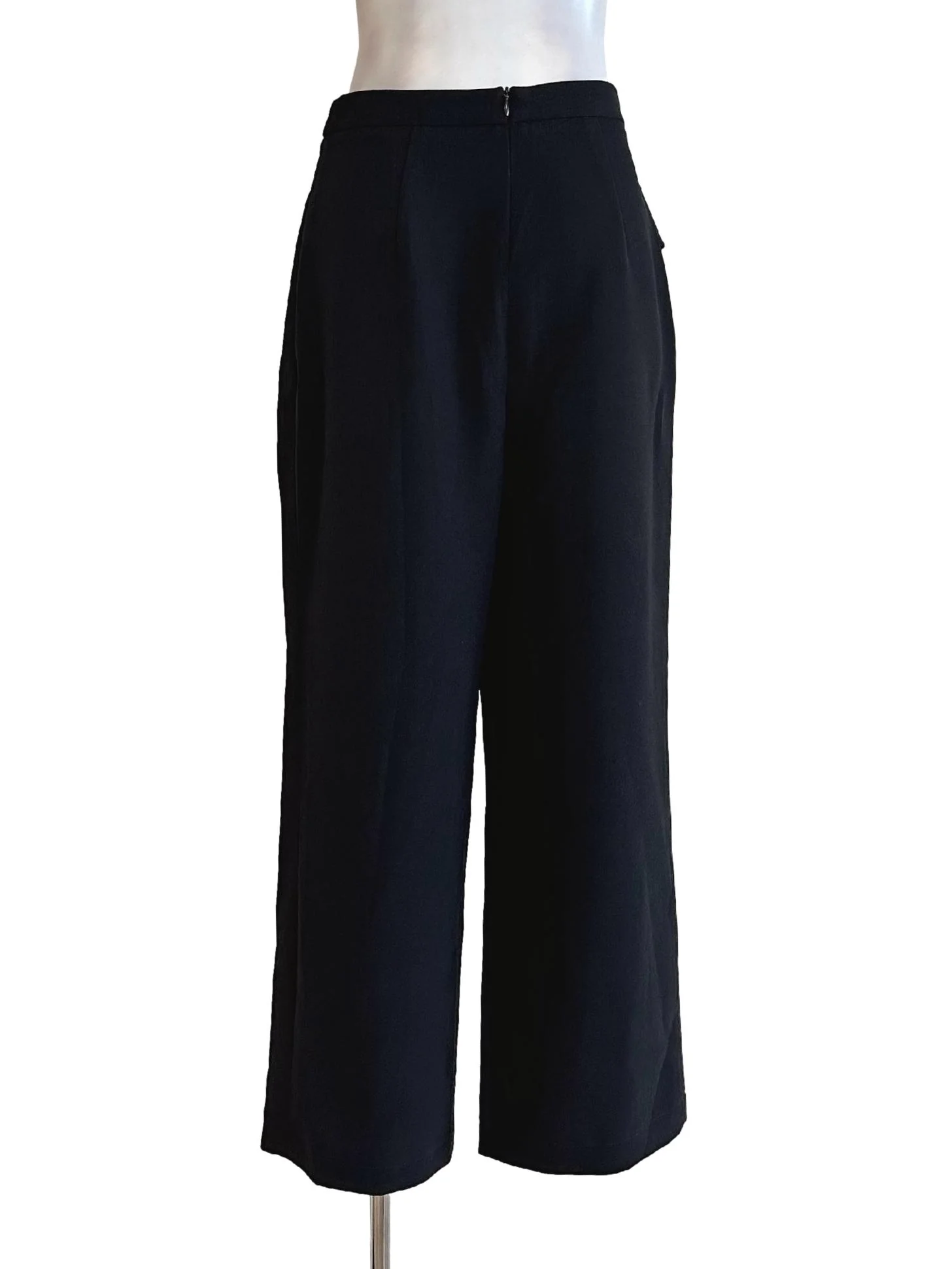 Black Slits Palazzo Pants - Image 2