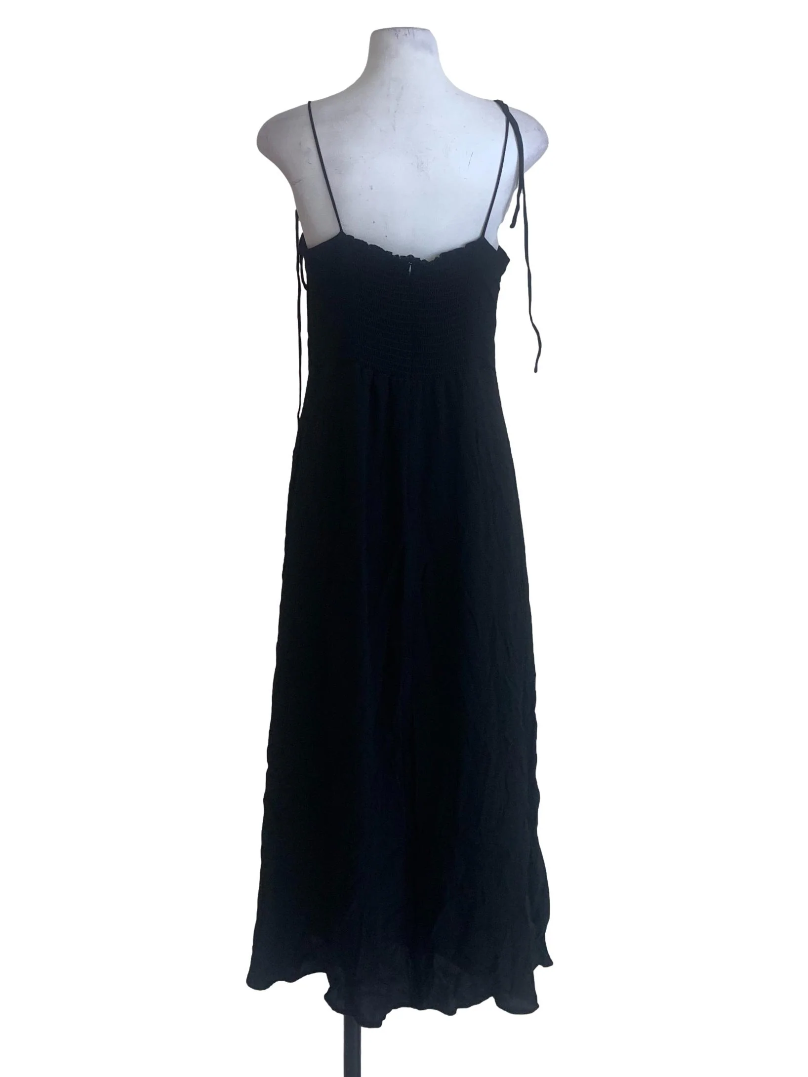 Black Spaghetti Strap Dress CM - Image 2