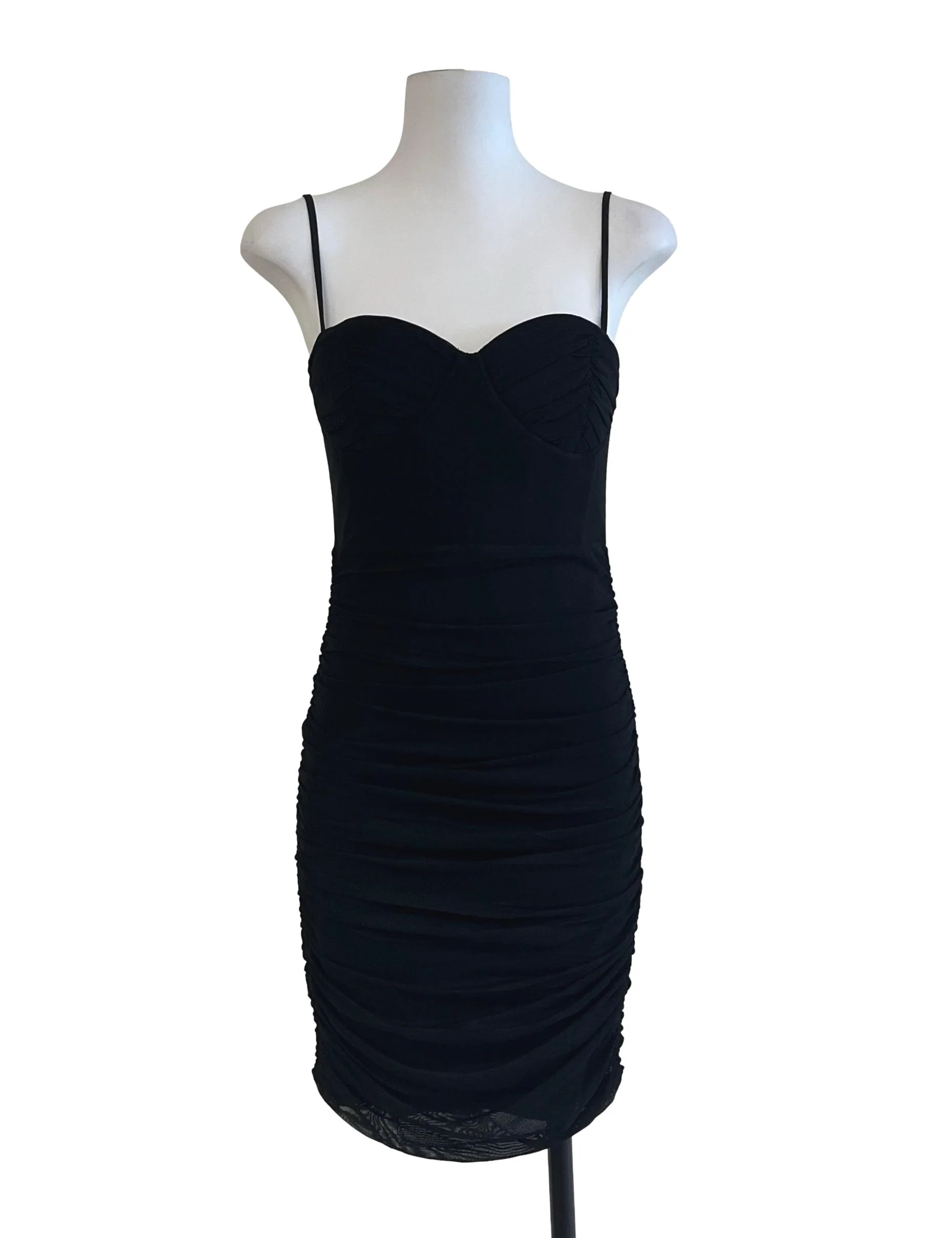 Black Spaghetti Strap Dress