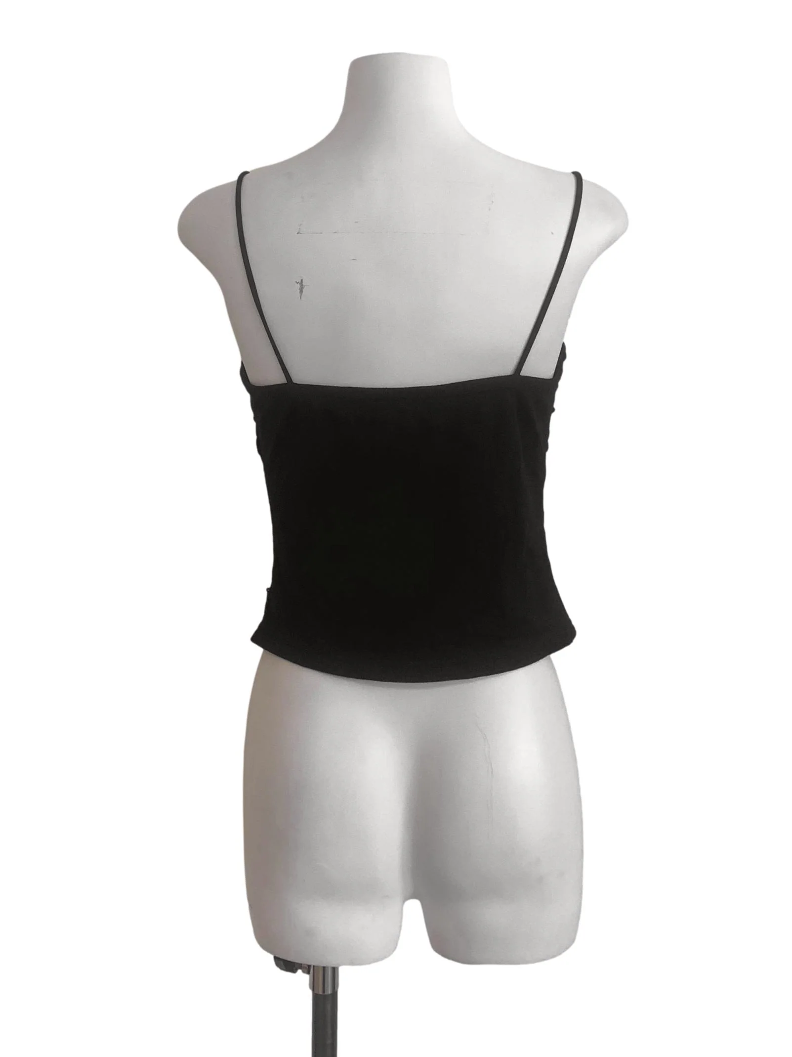 Black Spaghetti Strap Top - Image 2