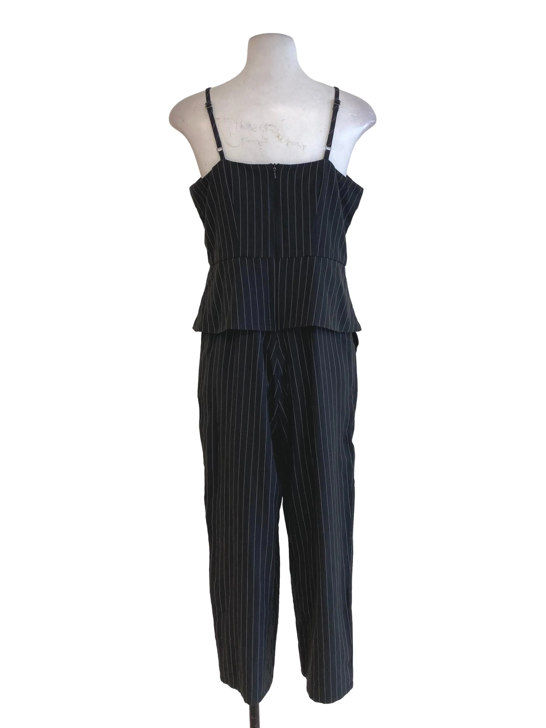 Black Striped Jumpsuits - Image 2