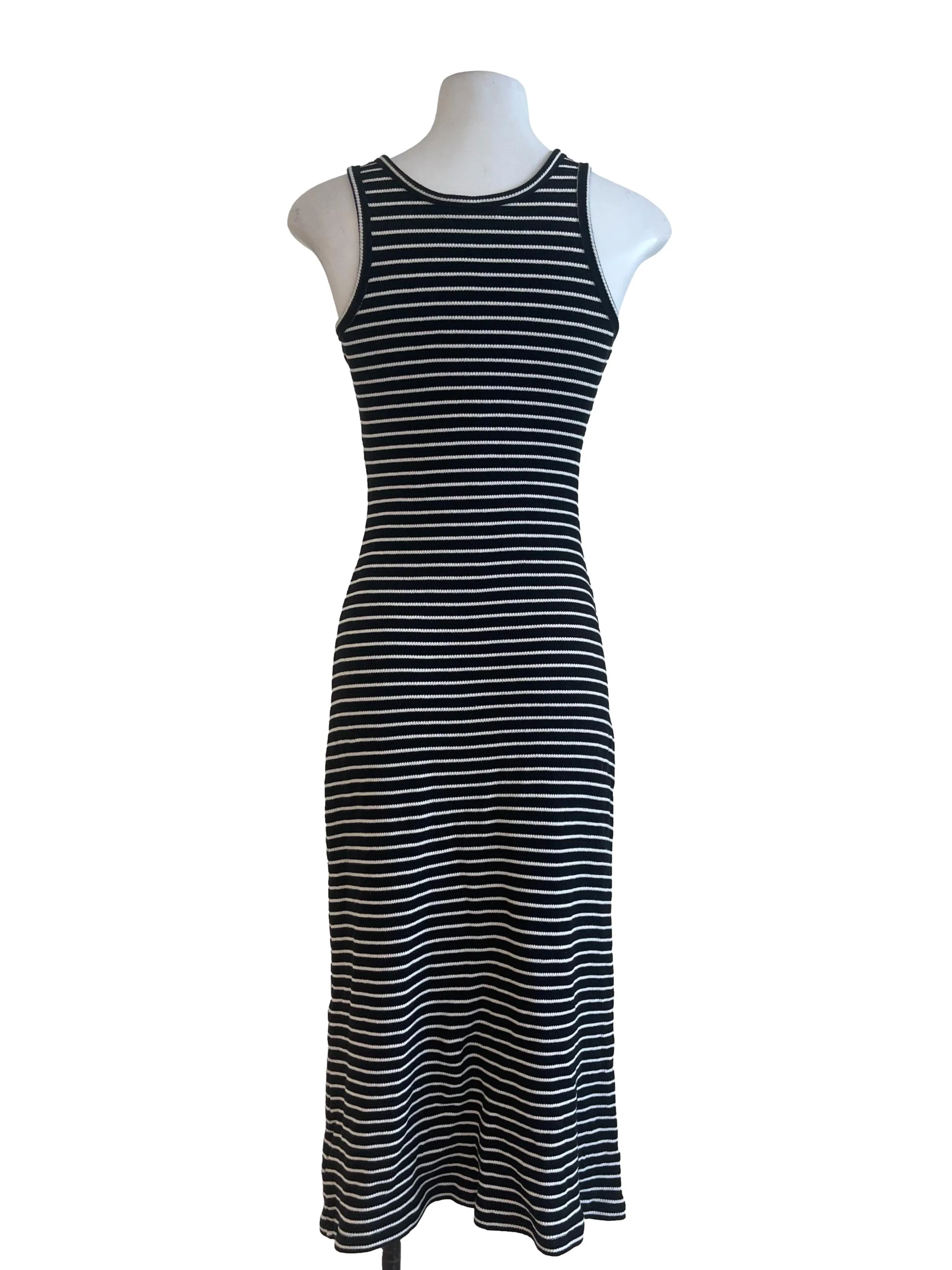 Black Stripes Maxi Dress - Image 2