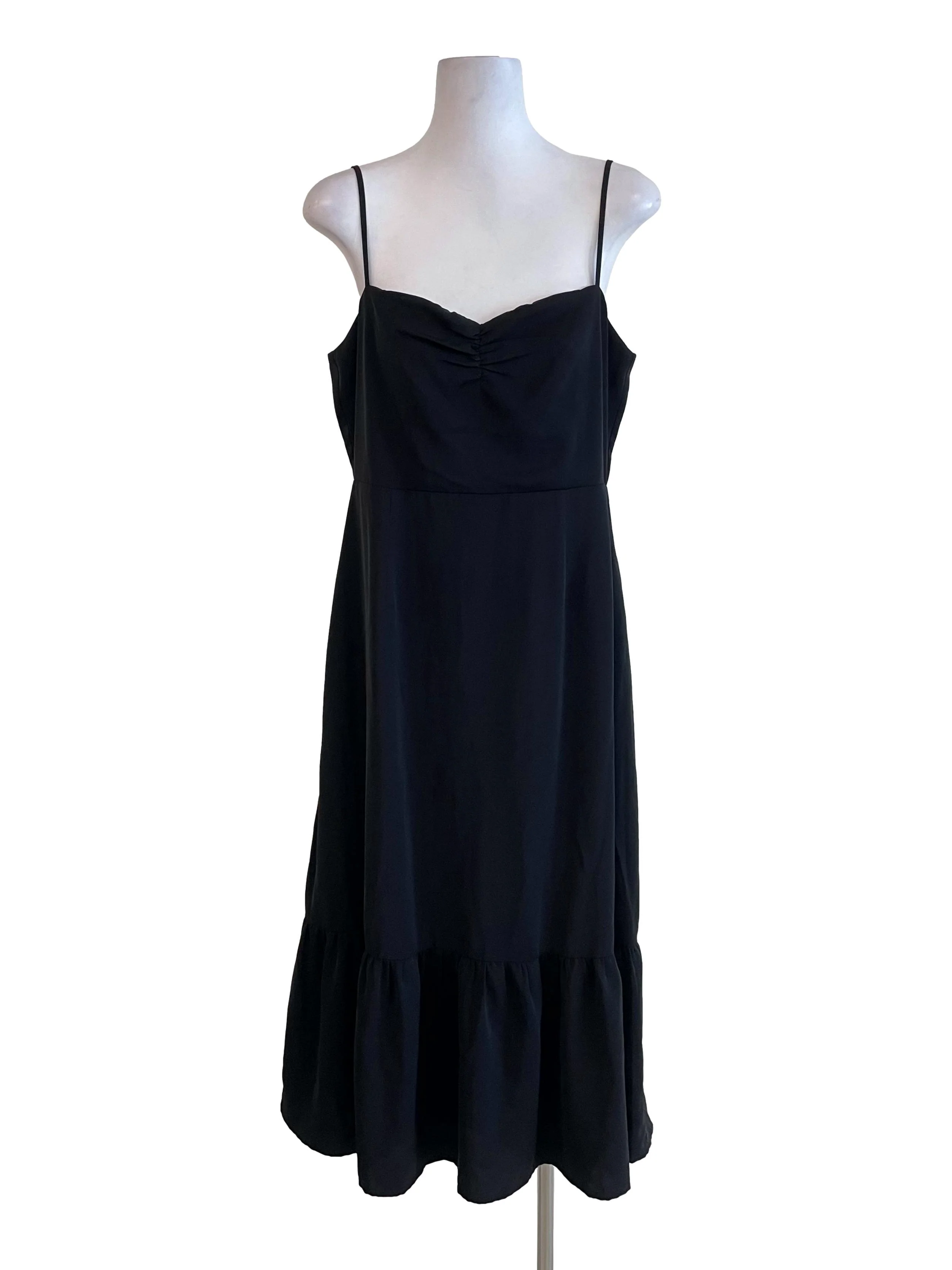 Black Sweetheart Cami Dress