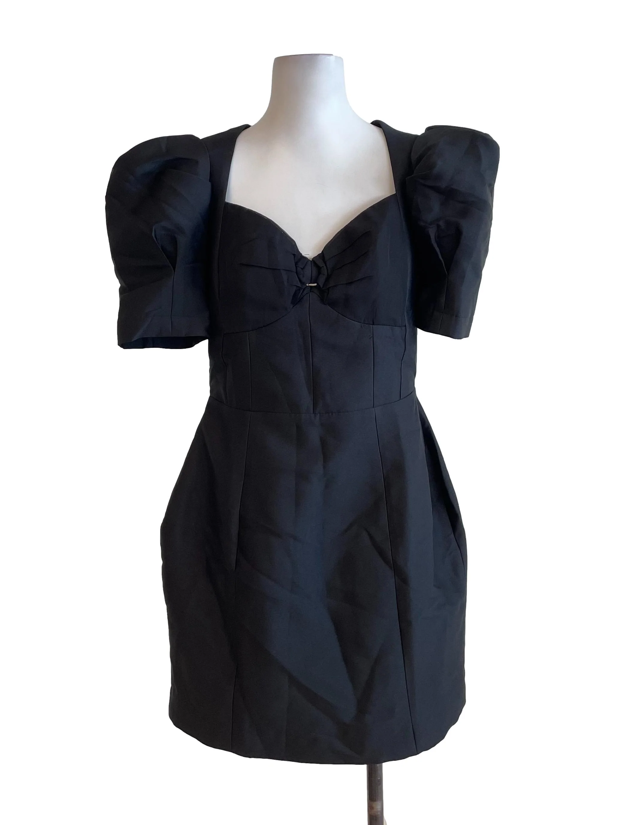 Black Sweetheart Sheath Dress