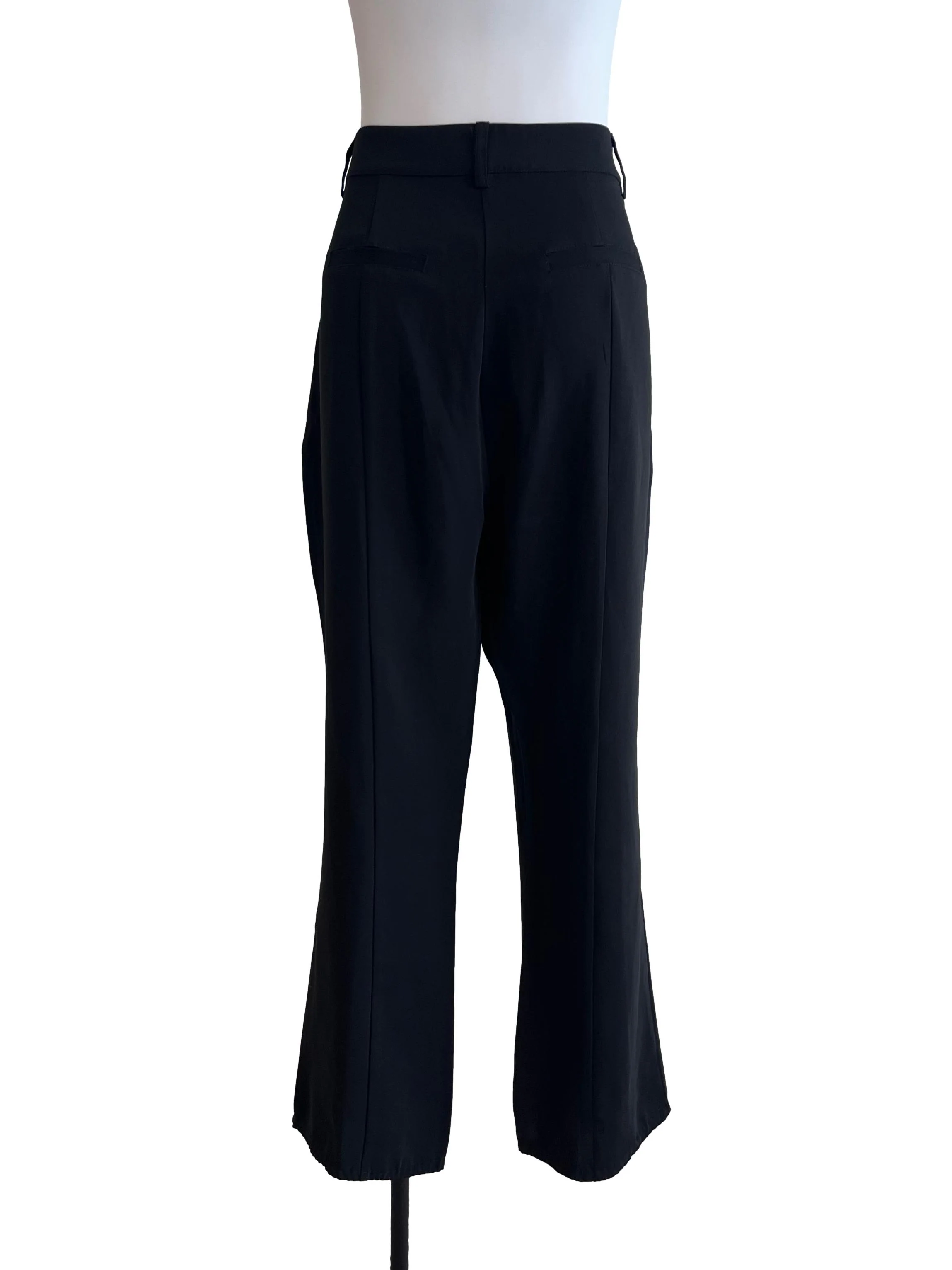 Black Tapered Trousers - Image 2
