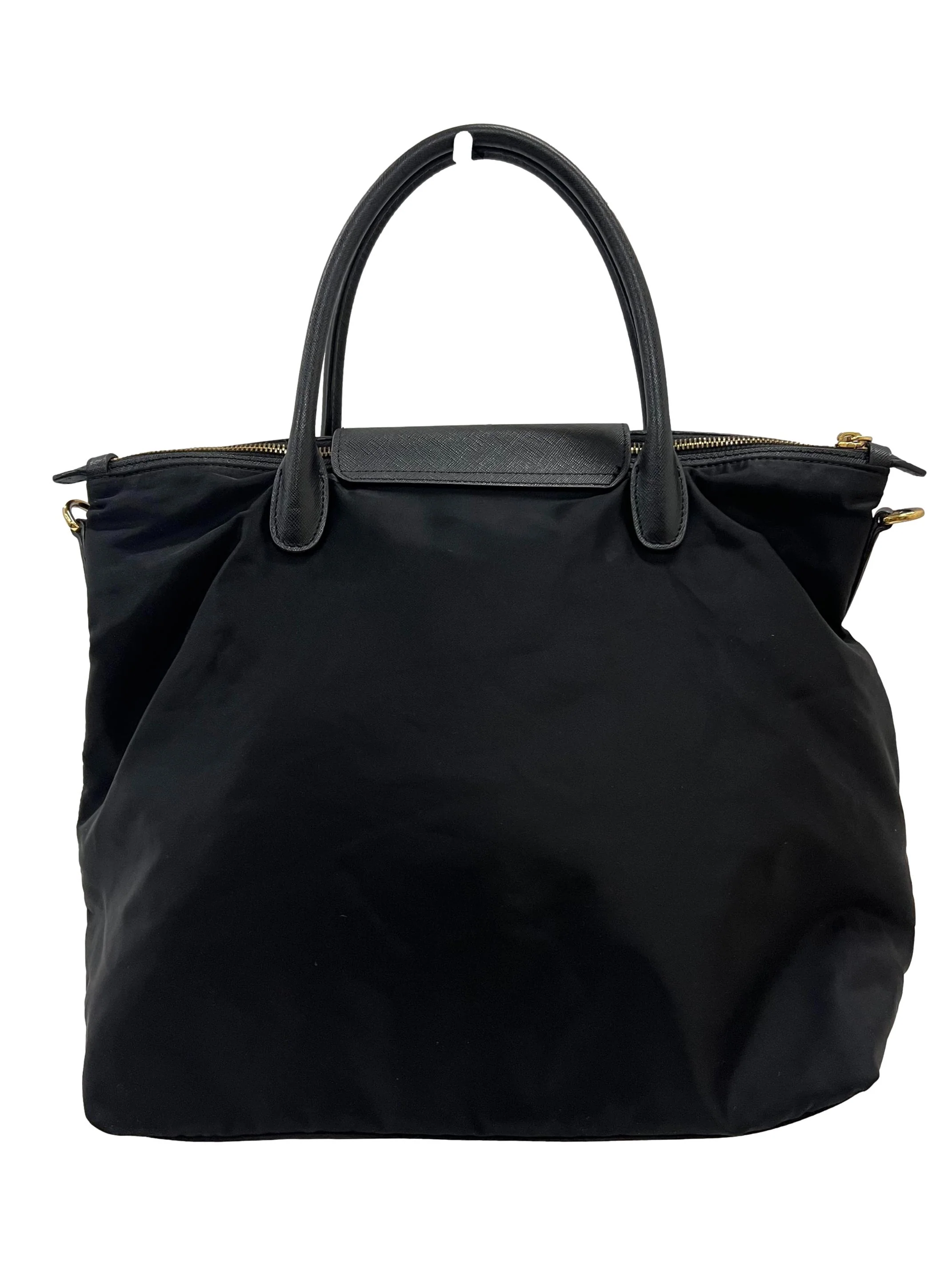 Black Tessuto Nylon Bag - Image 2