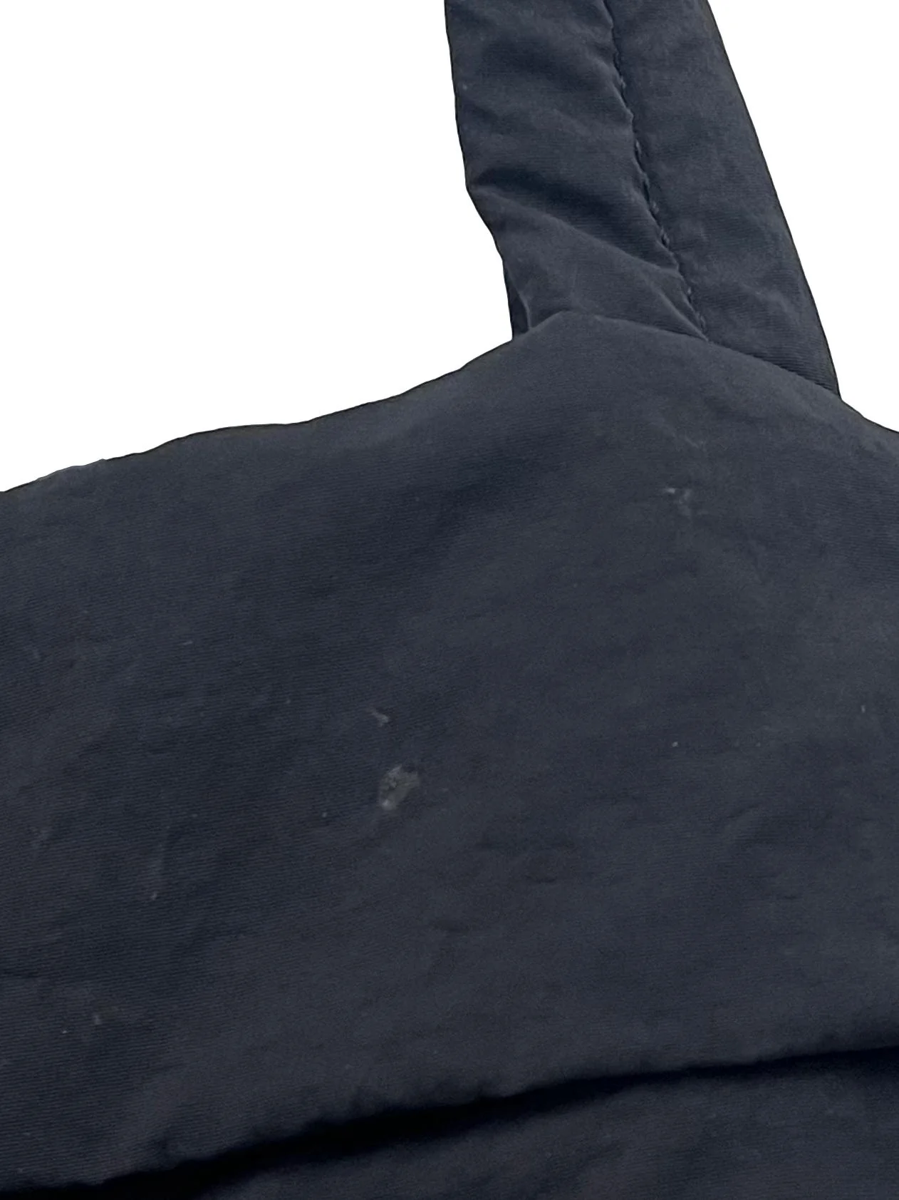 Black Tote Bag With Detachable Crossbody Strap - Image 8
