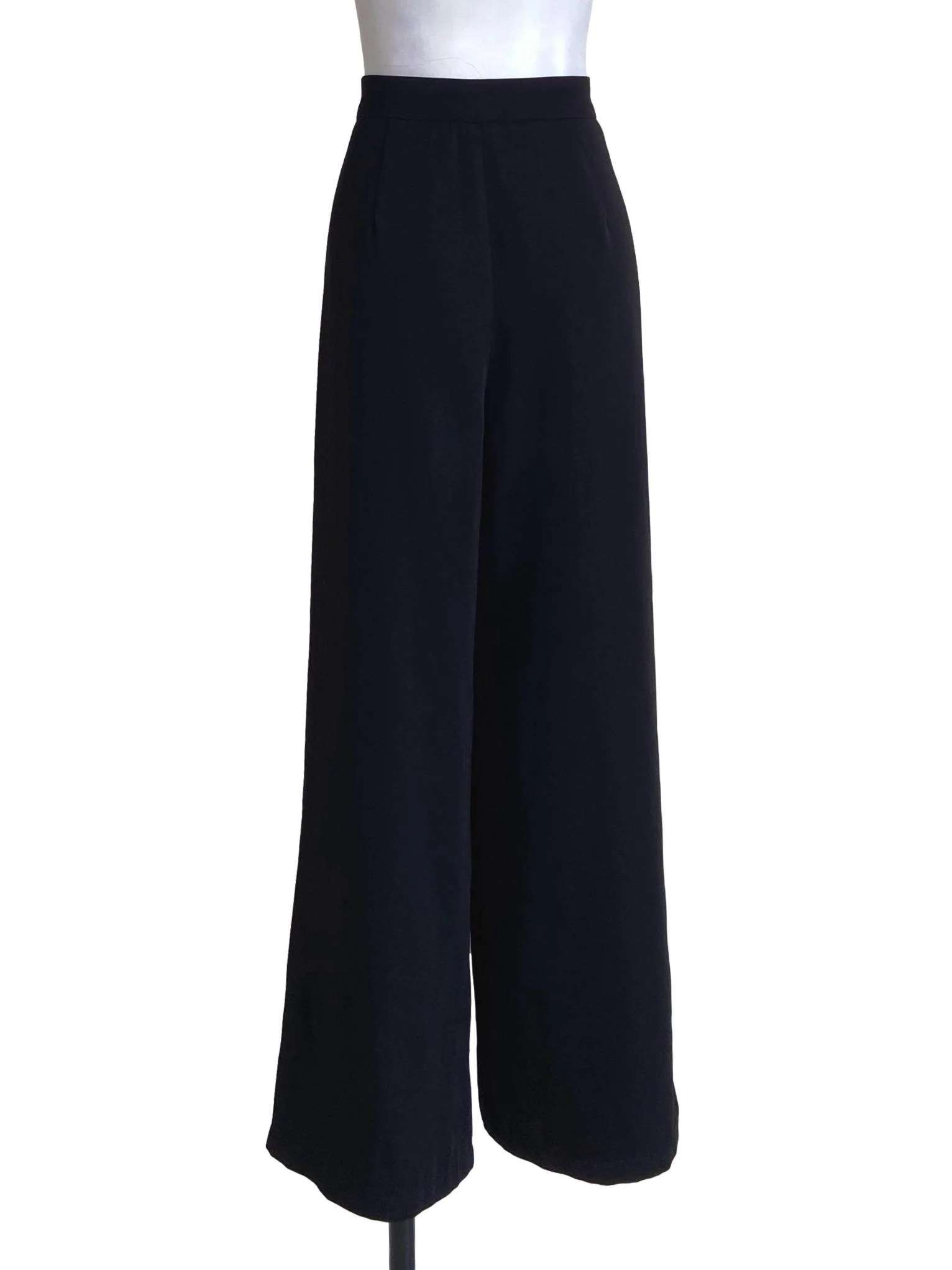 Black Twill Formal Pants - Image 2
