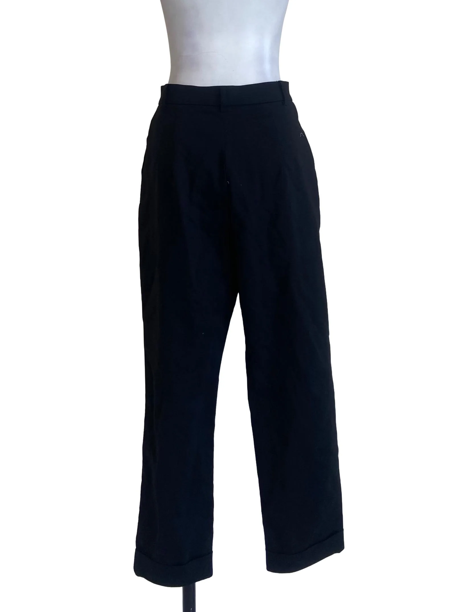 Black Twill Pegged Pants LB - Image 2