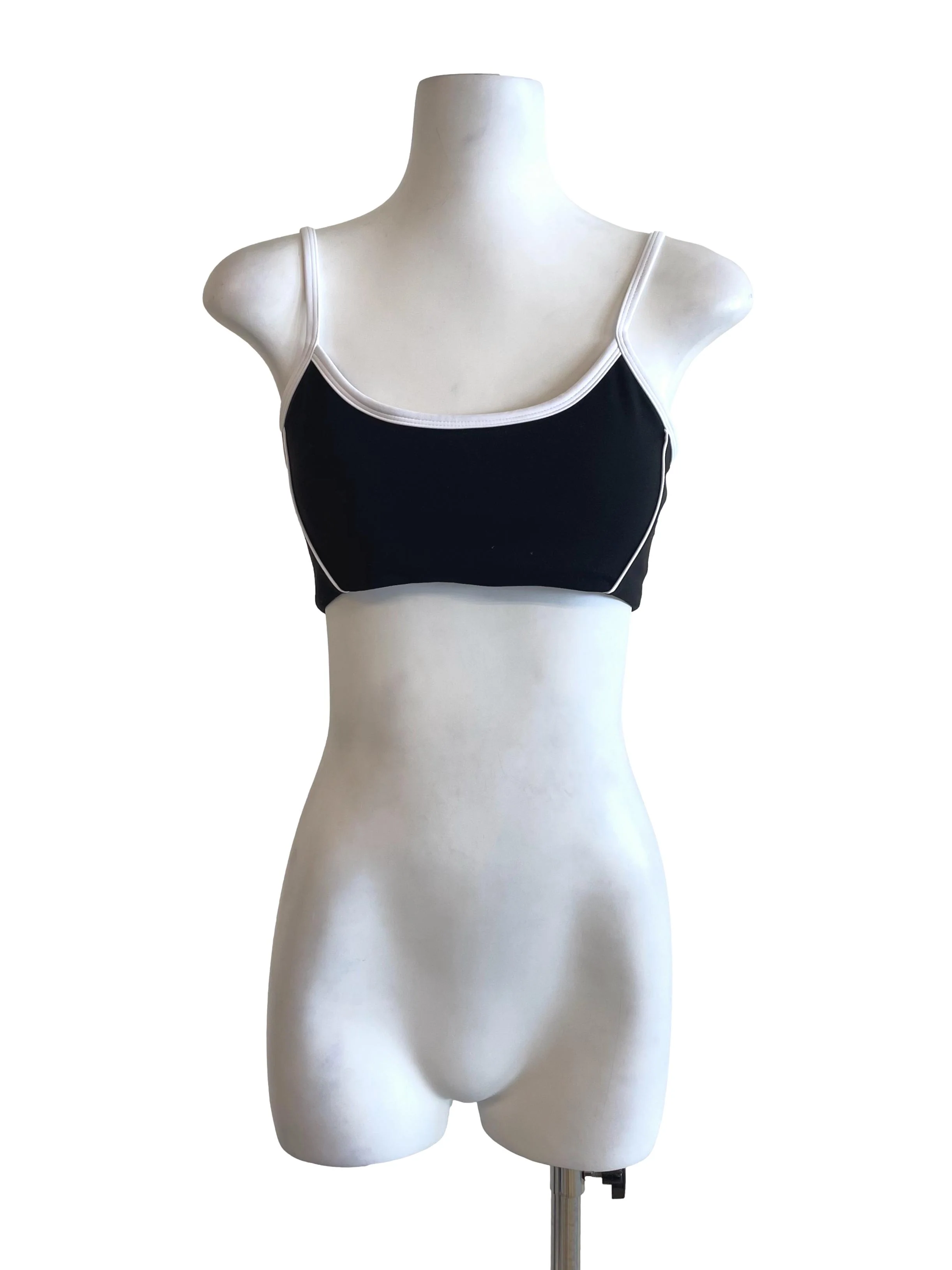 Black & White Mini Tube Top