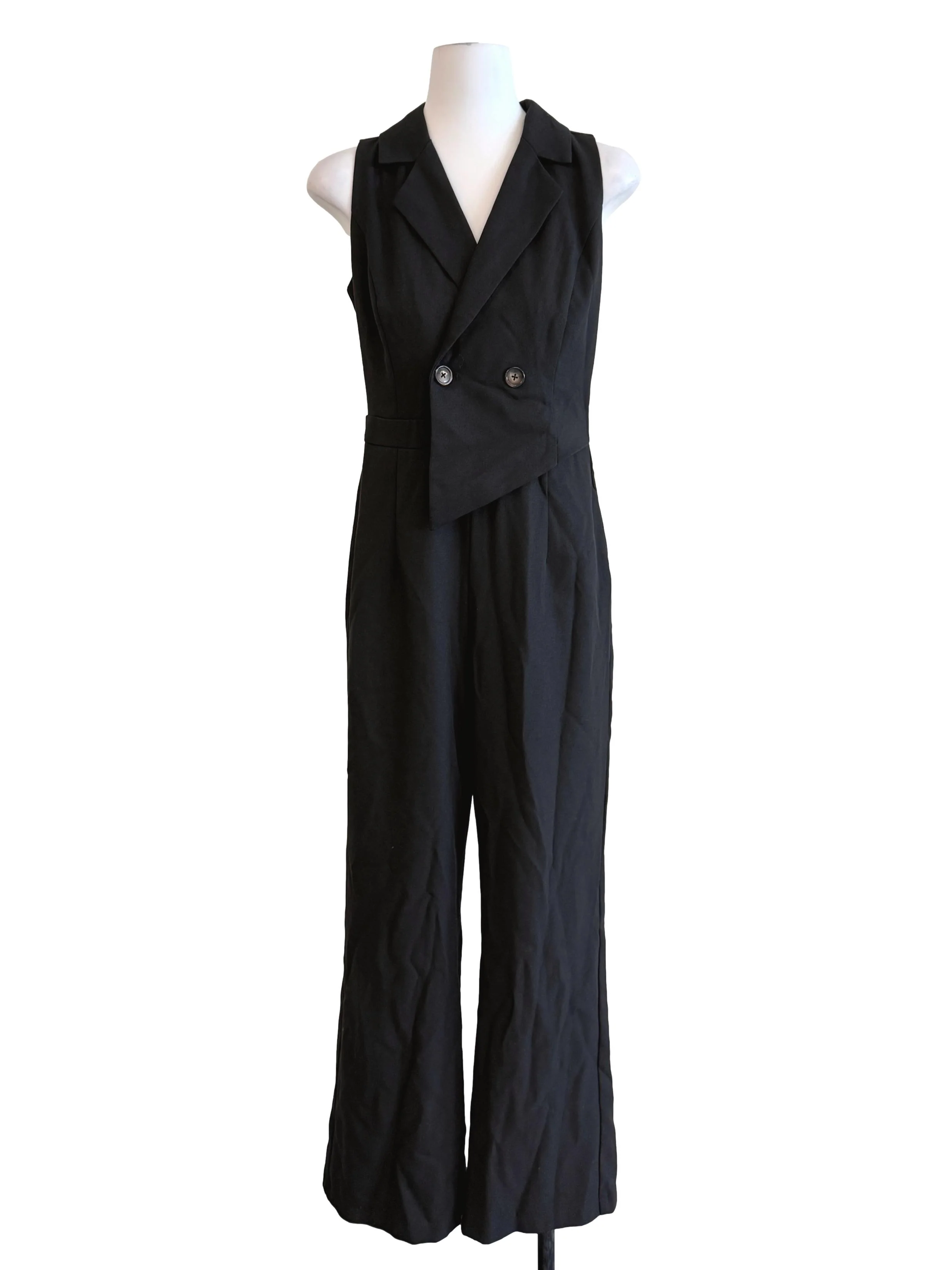 Black Wide Leg Jumpsuit