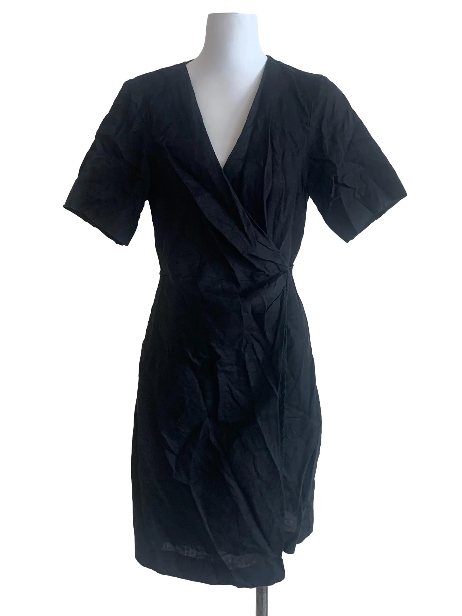 Black Wrap Dress