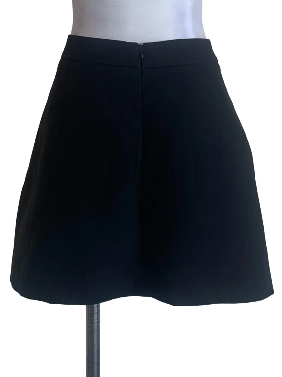 Black Wrap Skort - Image 2