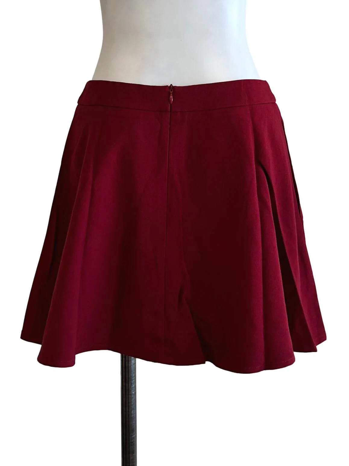 Blood Red Flip Skort - Image 2