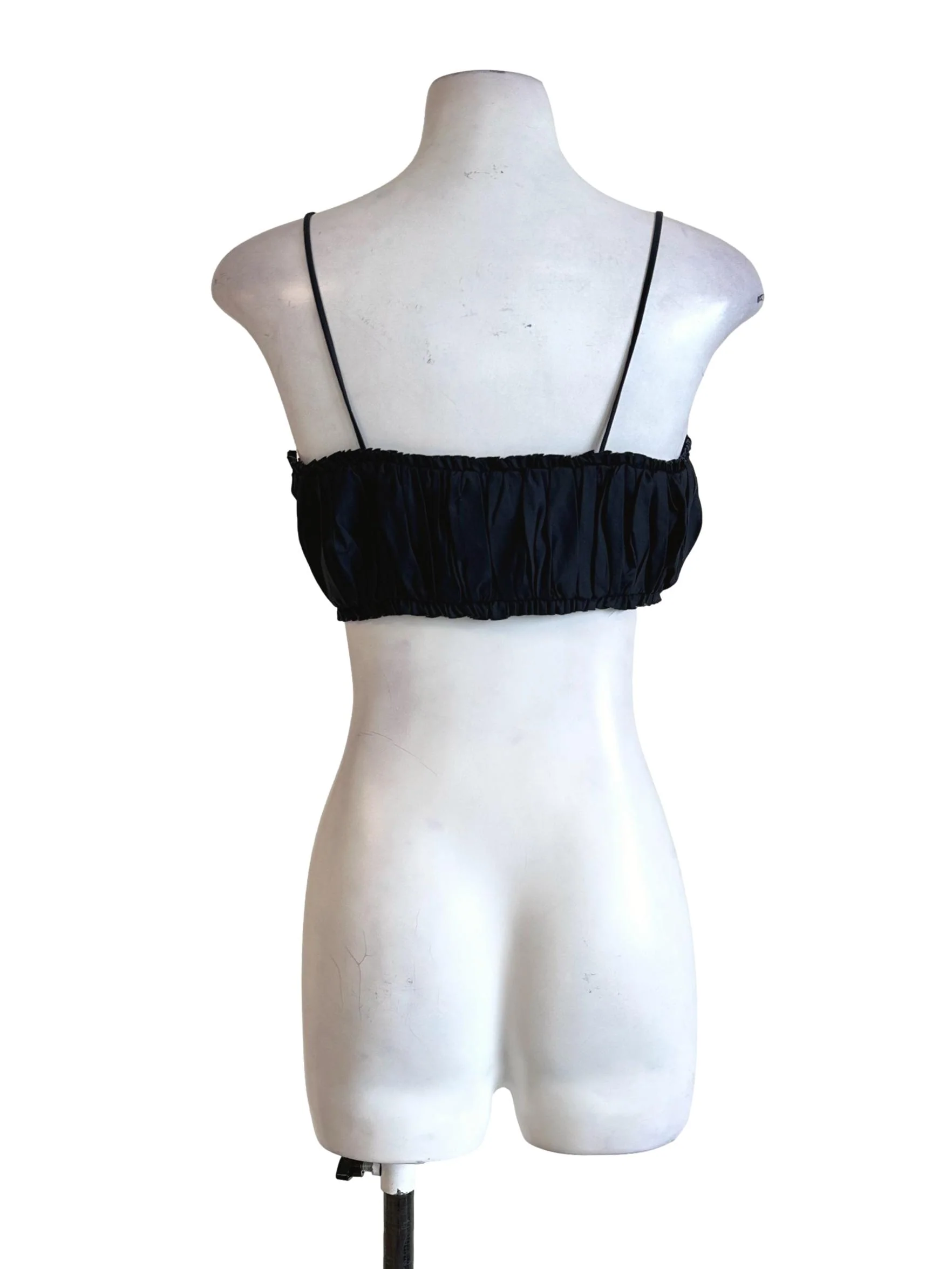 Blue Black Padded Sleeveless Top LB - Image 2
