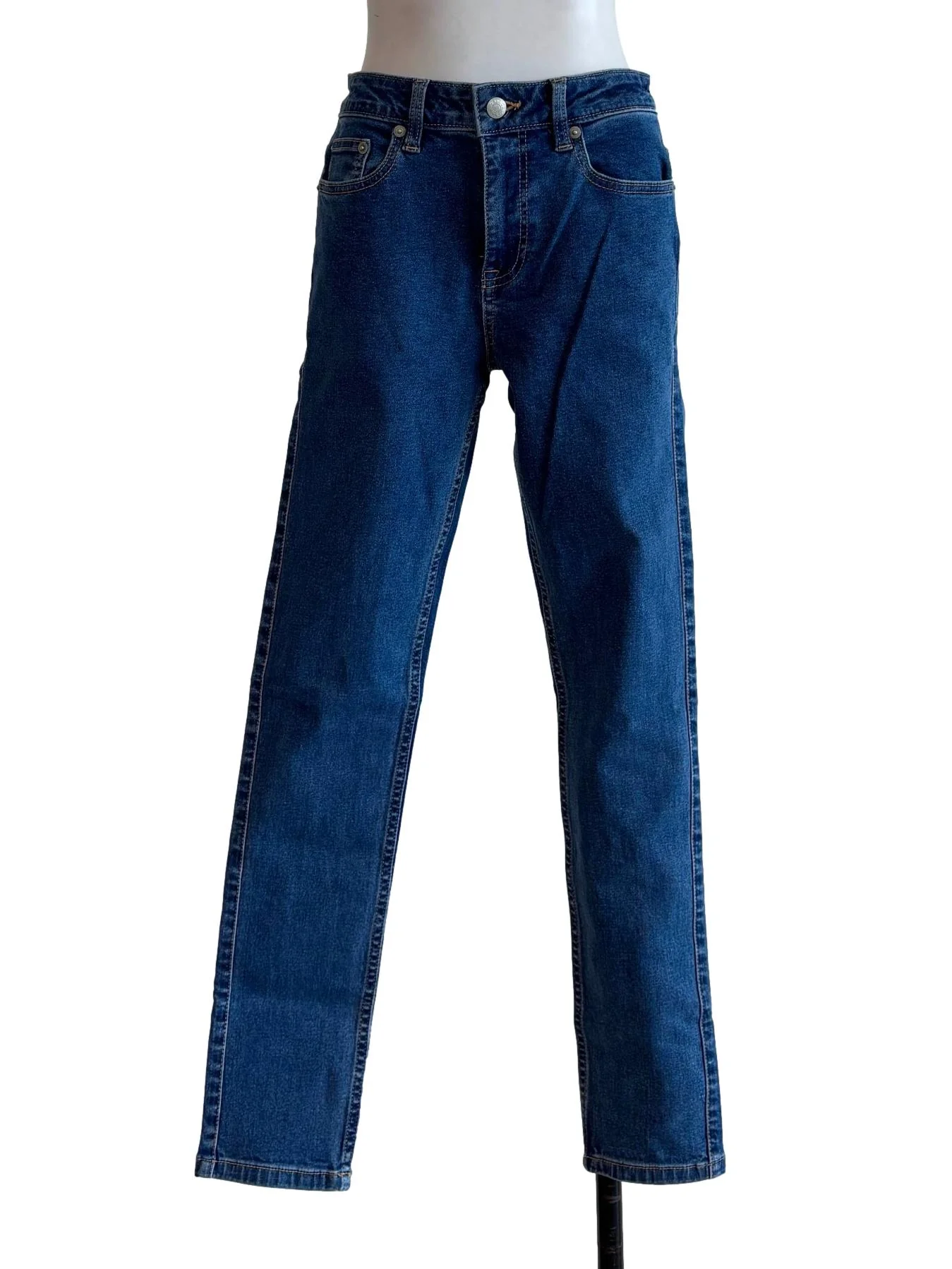 Blue Denim Skinny Jeans