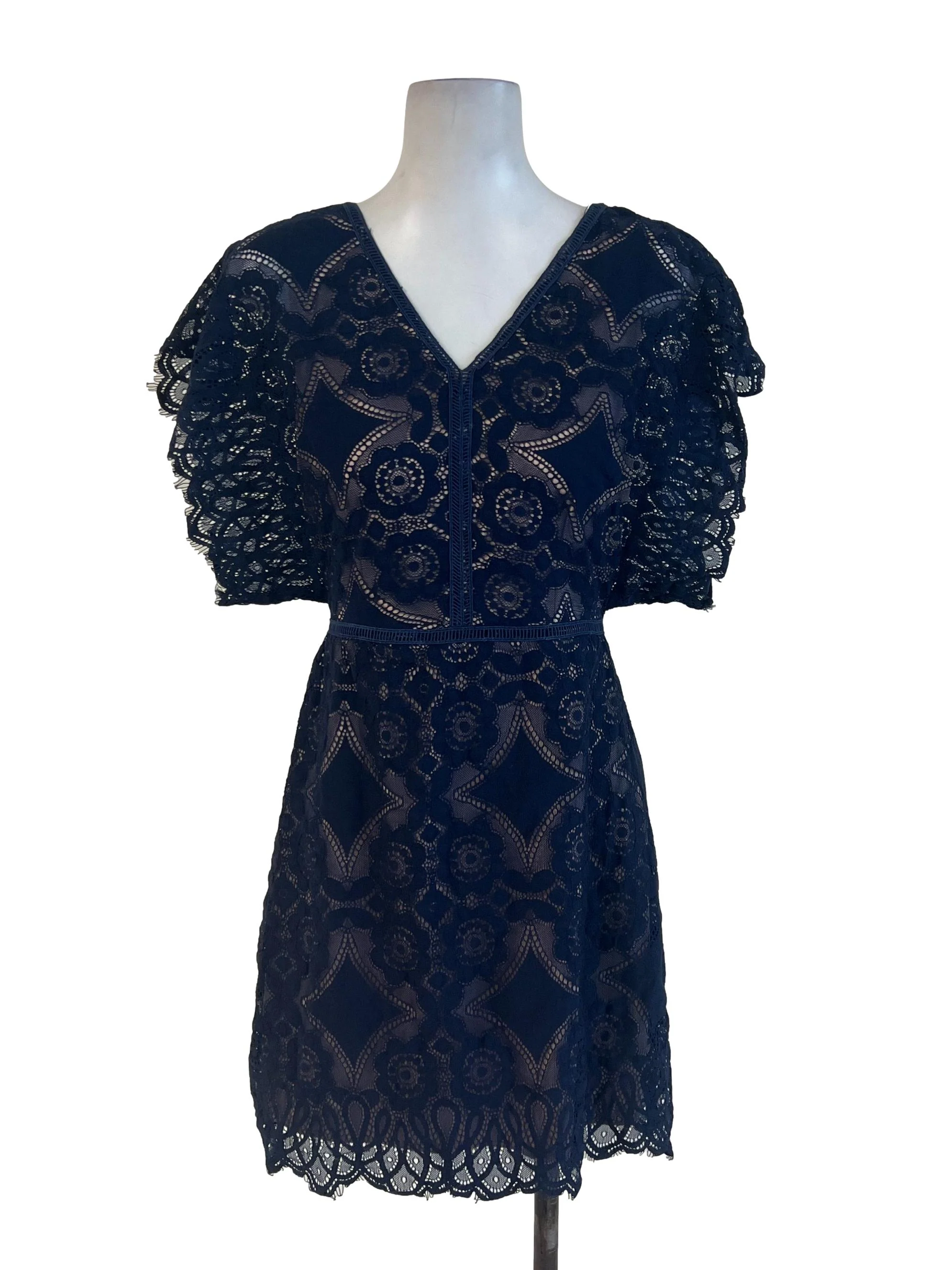 Blue Lace Dress - Image 2