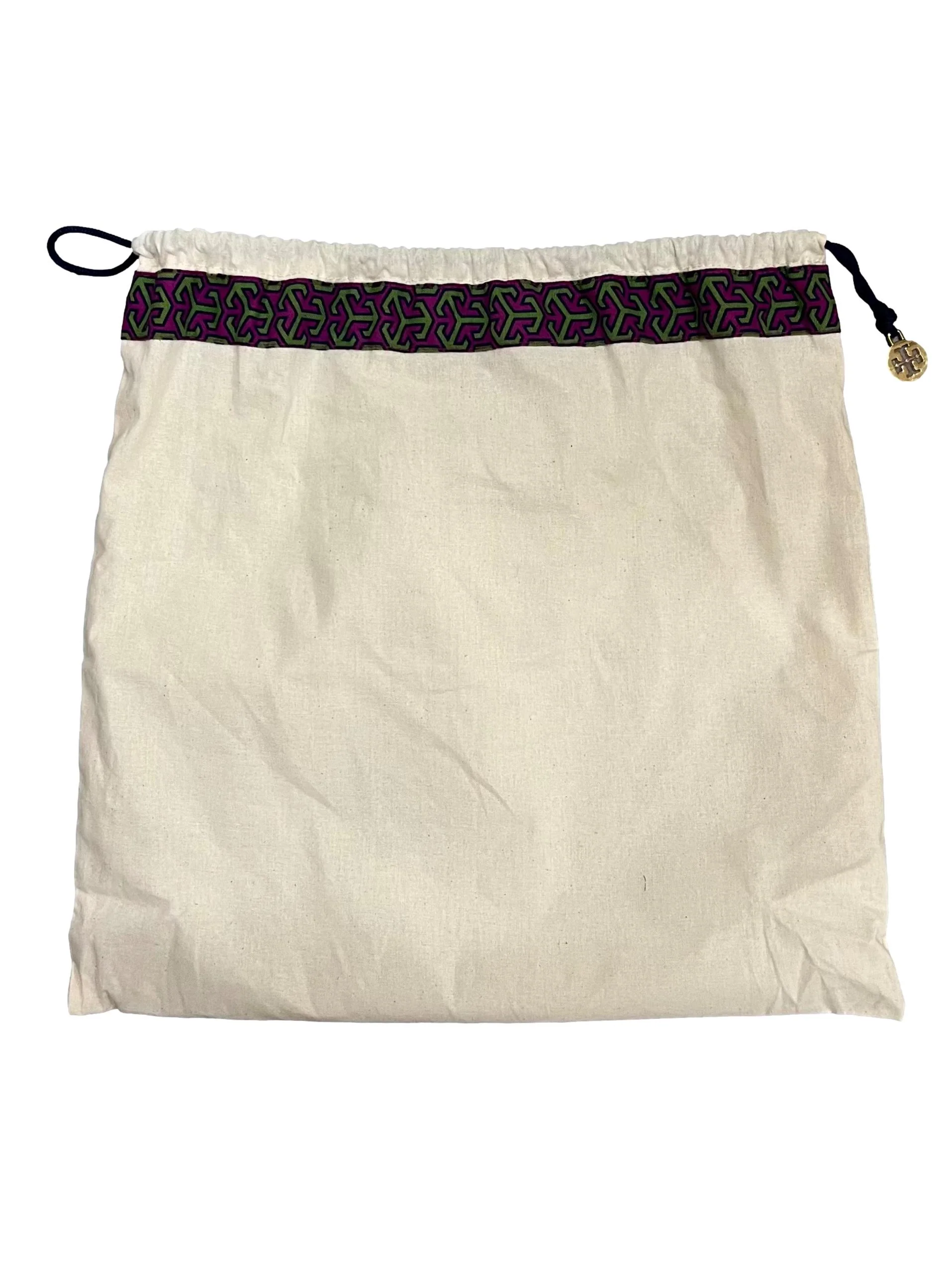 Blue Leather Floral Perforated Shoulder Bag - Image 8